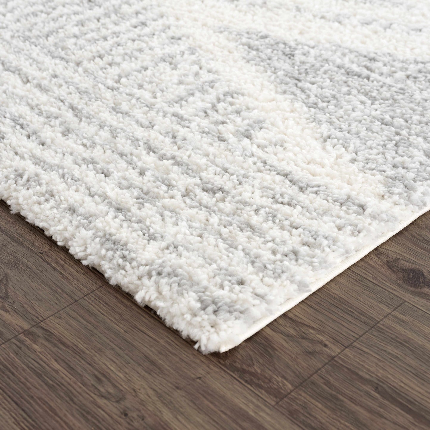 Gray Plush Area Rug - Cozy Home Decor Accent