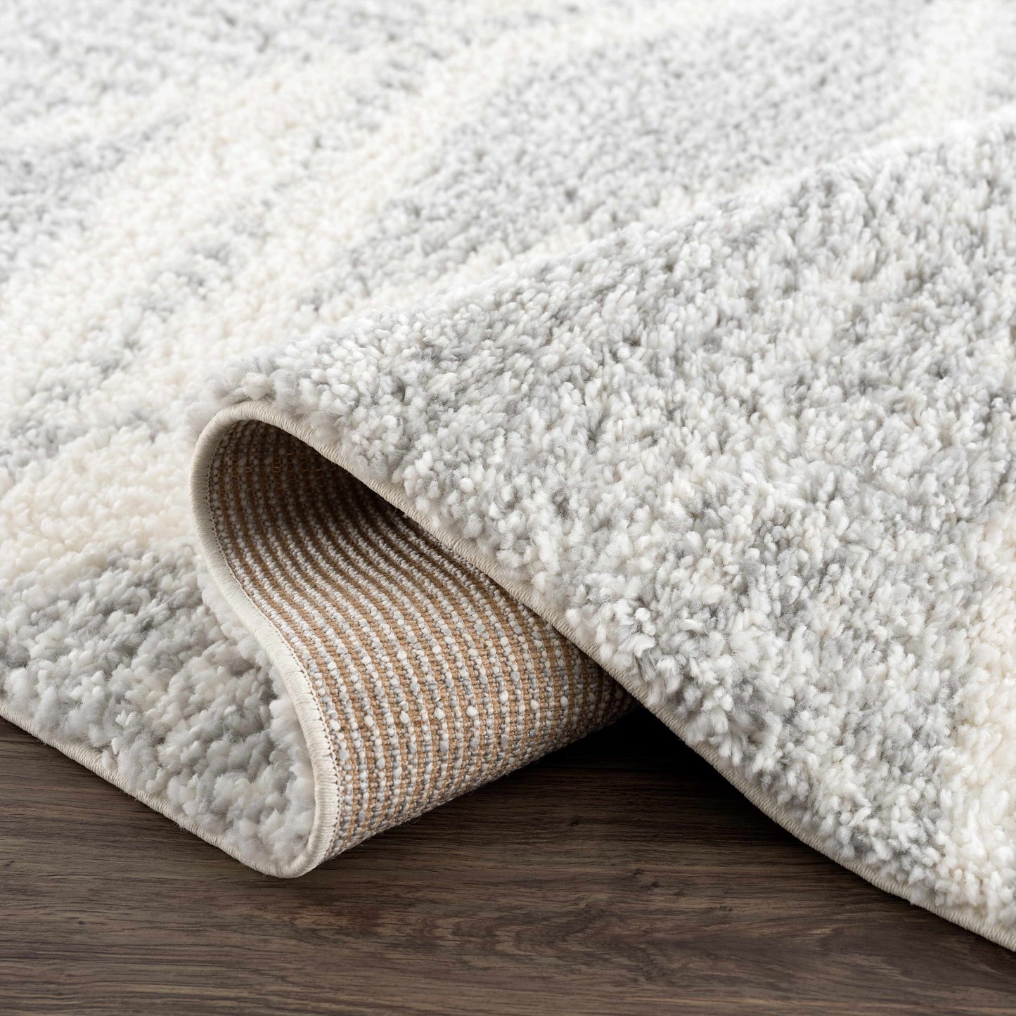 Gray Plush Area Rug - Cozy Home Decor Accent