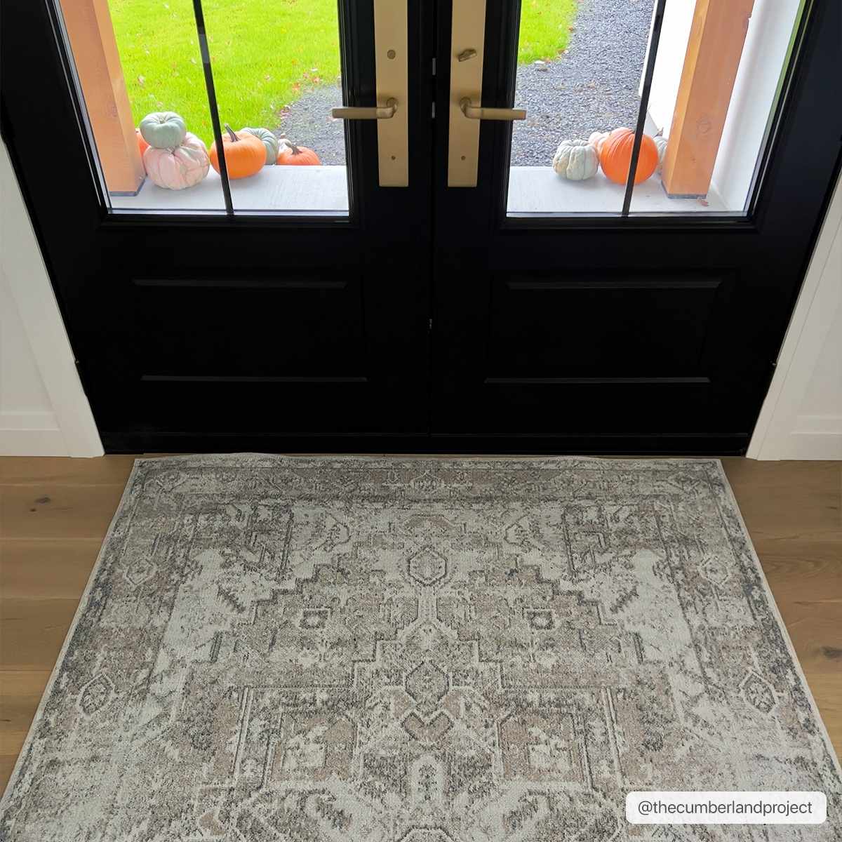 Hera Olive Washable Flat Pile Rug - Stylish Easy to Clean