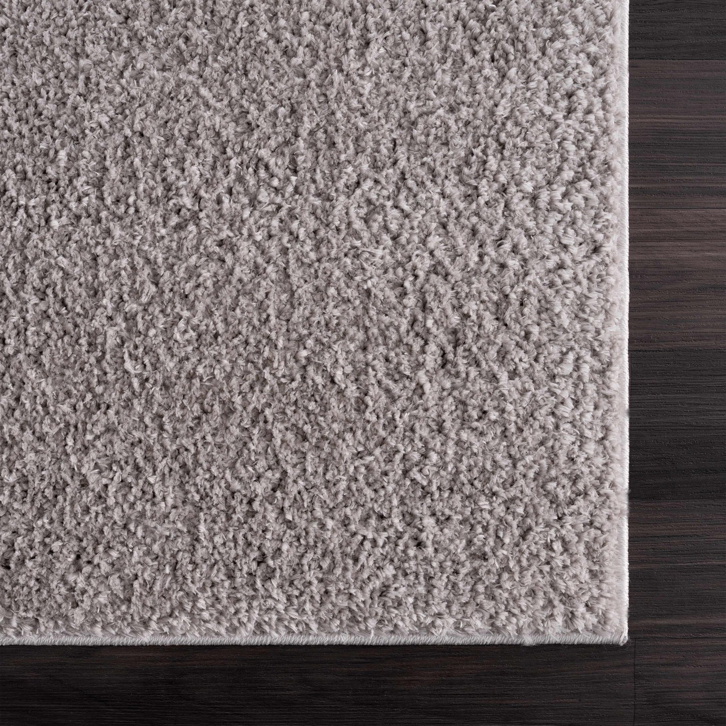 Gray Shag Rug - Washable Judy Collection for Cozy Home Decor