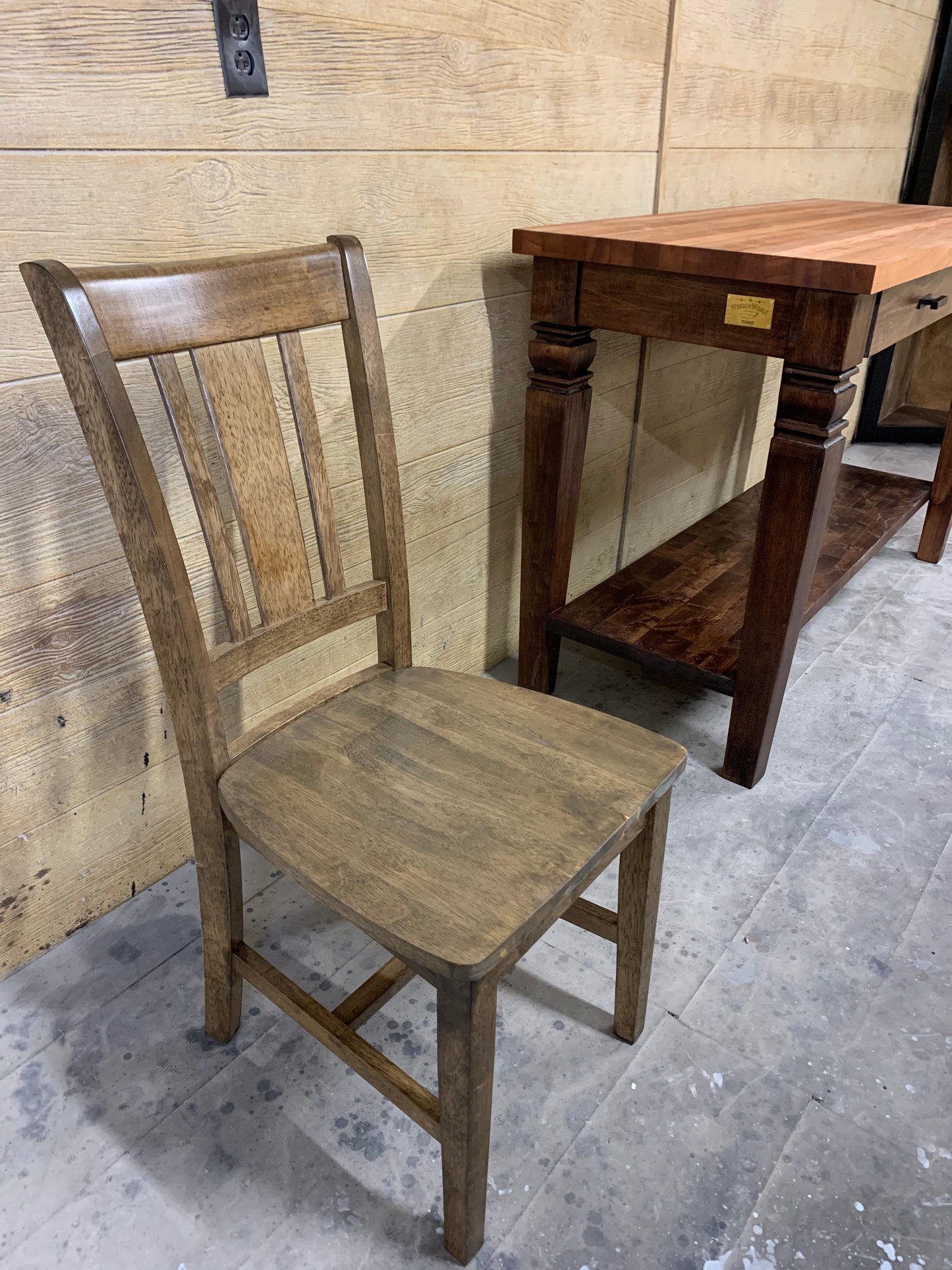 San Remo Side Chair Modern Dining Chair For Tables With Stainable Finish