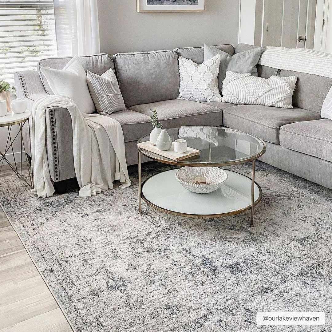 Orrick Area Rug - Soft Durable Modern Design for Living Room or Bedroom