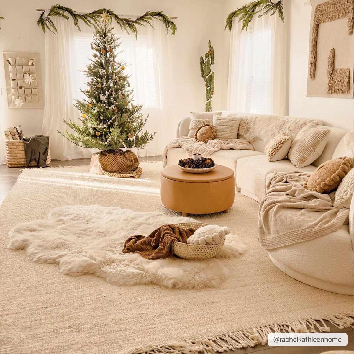 Iantha Jute Area Rug - Eco-Friendly Natural Fiber Floor Decor