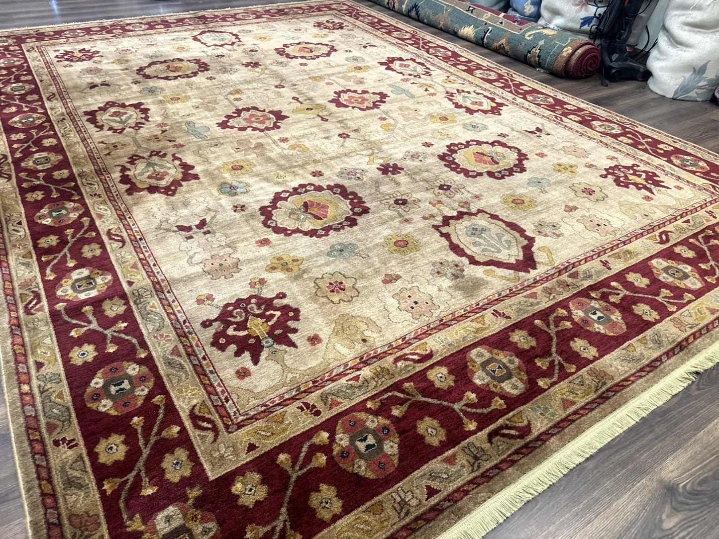 Karastan Rug 10 By 14 Antique Legends Oushak Wool Pile Vintage 2200 203 Area Rug