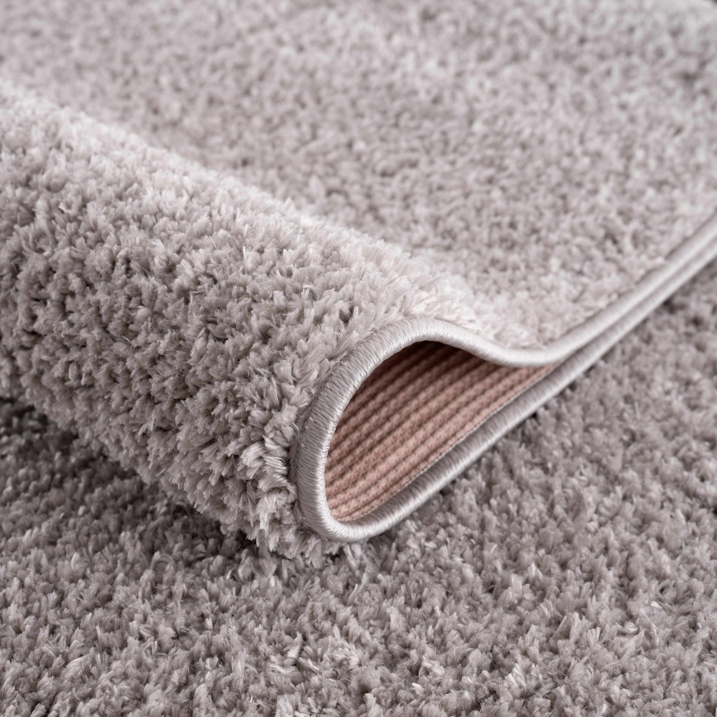 Gray Shag Rug - Washable Judy Collection for Cozy Home Decor