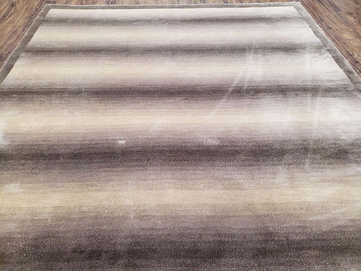 Safavieh Tibetan Handmade Wool Rug 6x9 Oriental Carpet Brown And Beige