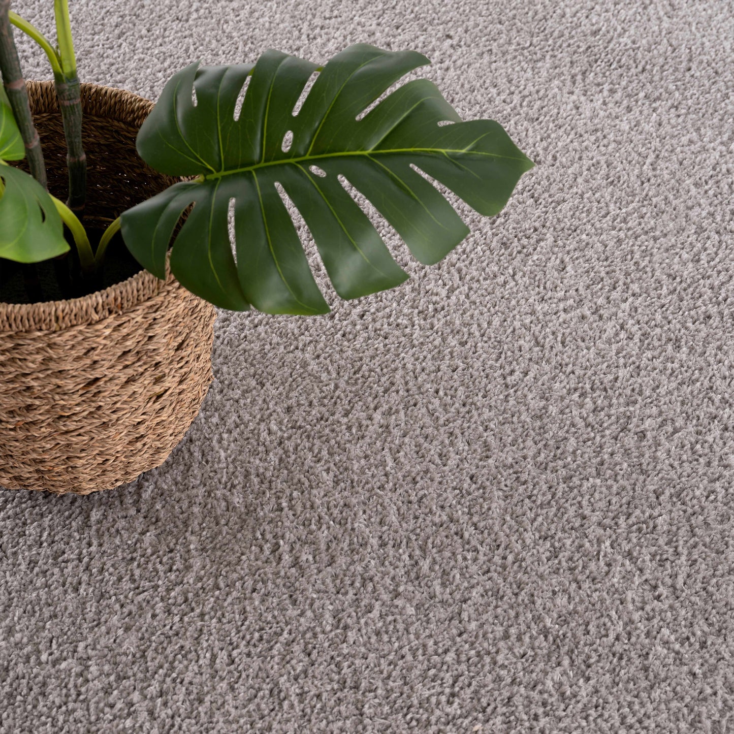 Gray Shag Rug - Washable Judy Collection for Cozy Home Decor