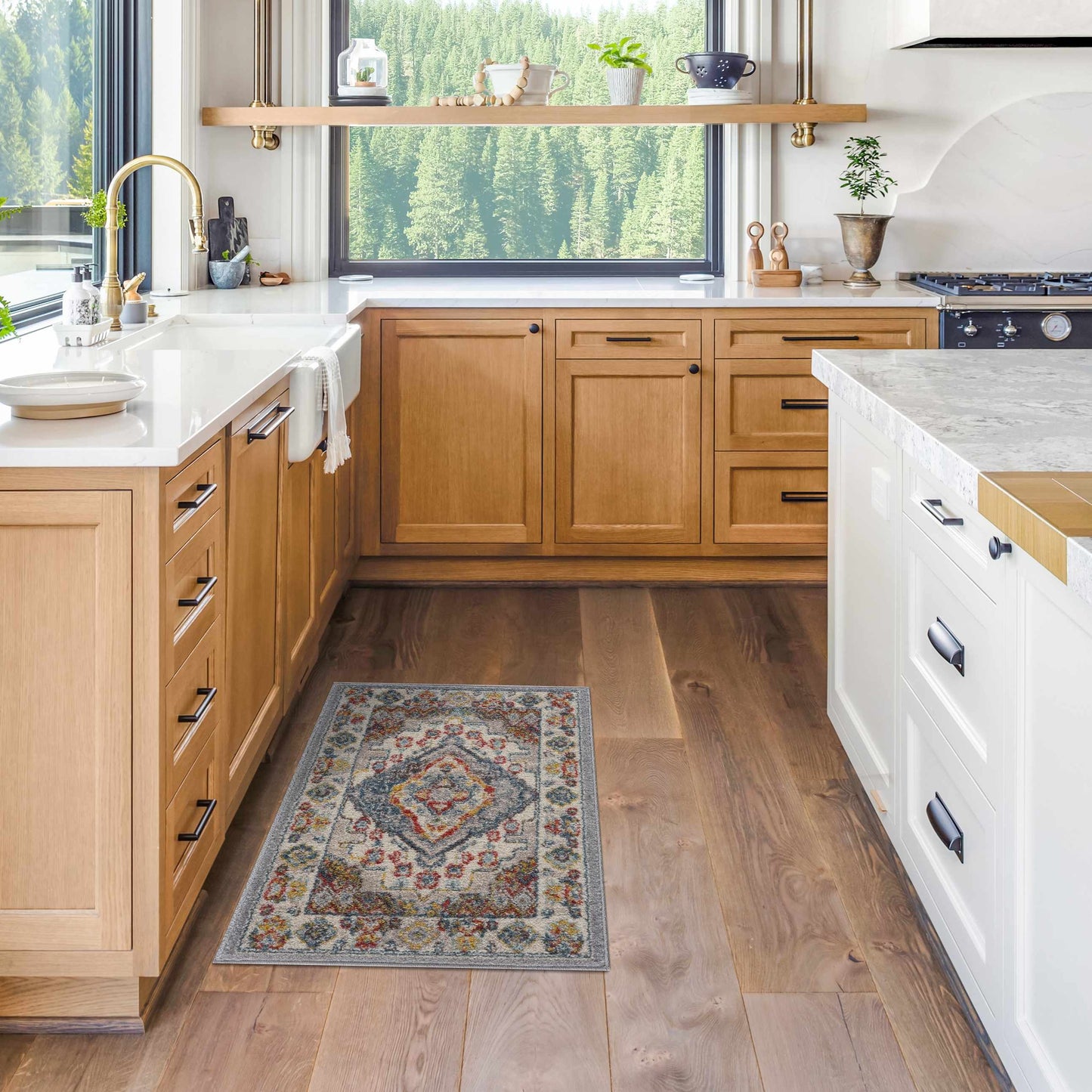 Modern Area Rug - Soft Durable Home Décor