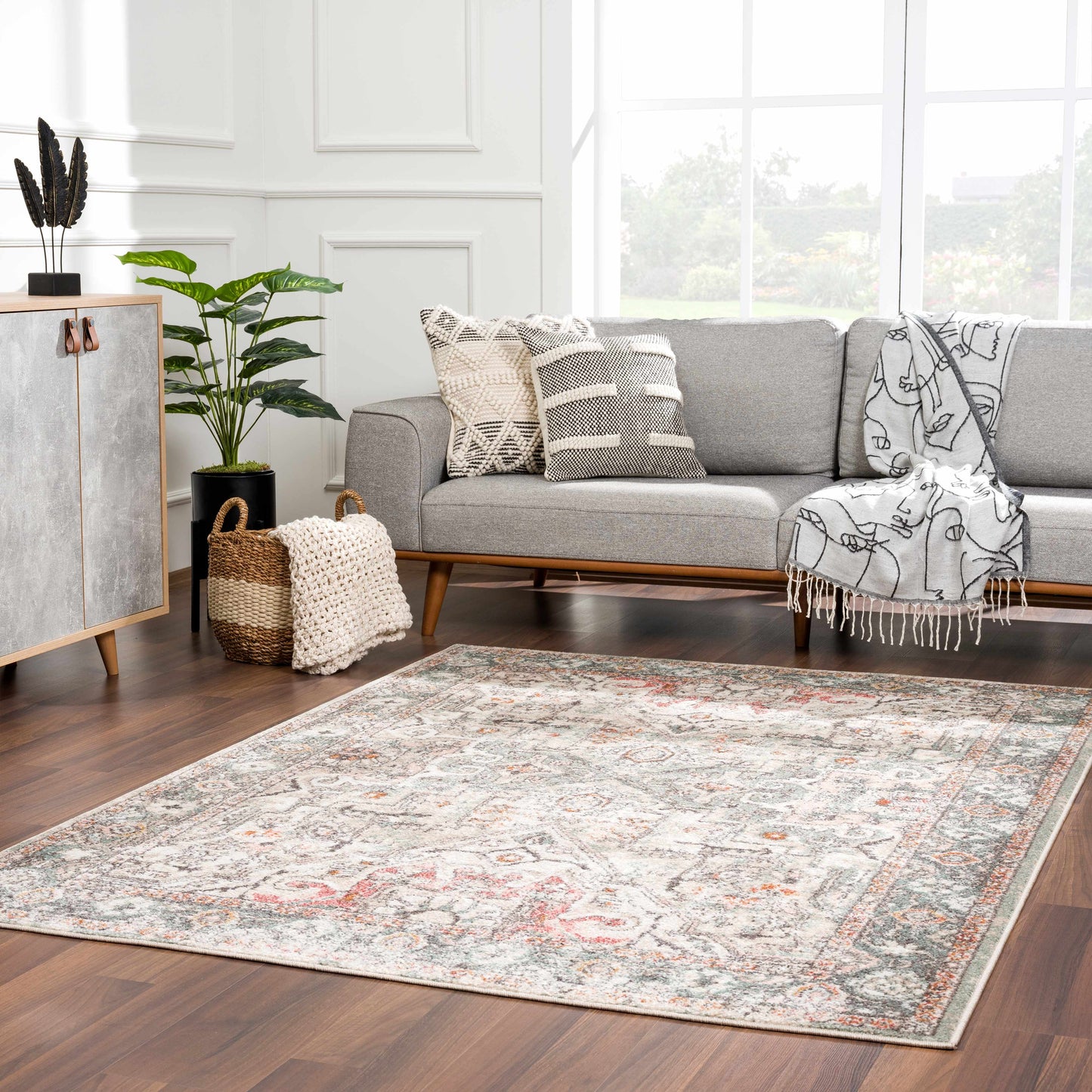 Coastal Area Rug - Modern Bolinas Design for Homes