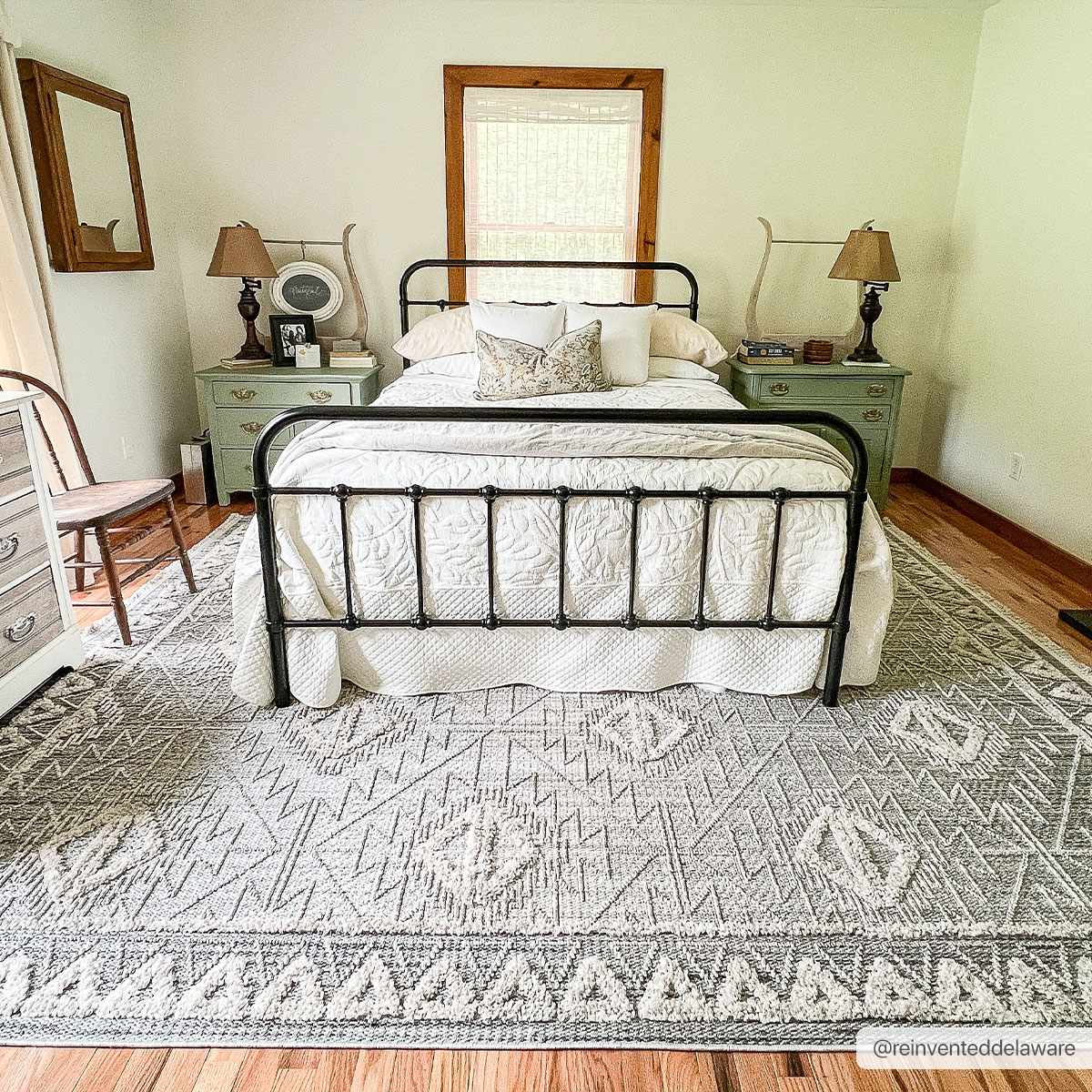 Rustic High-Low Pile Area Rug - Cozy Home Decor Accent