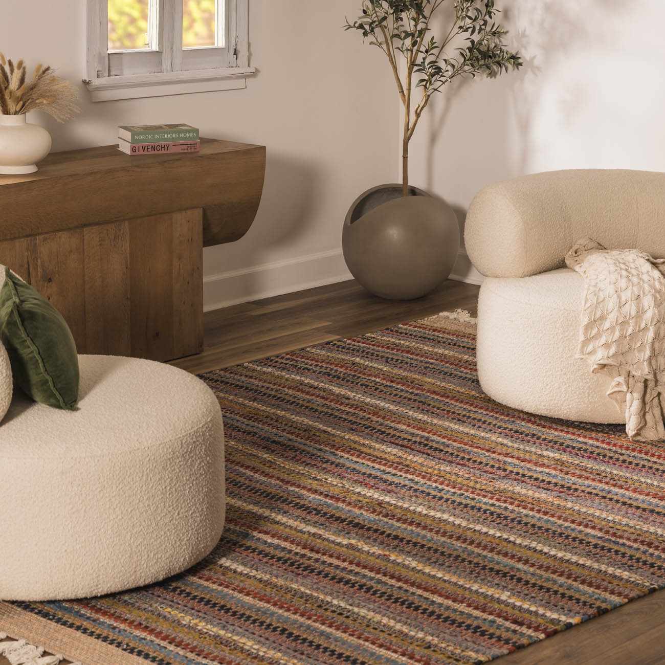 Brenda Area Rug - Elegant Modern Living Room Bedroom Décor