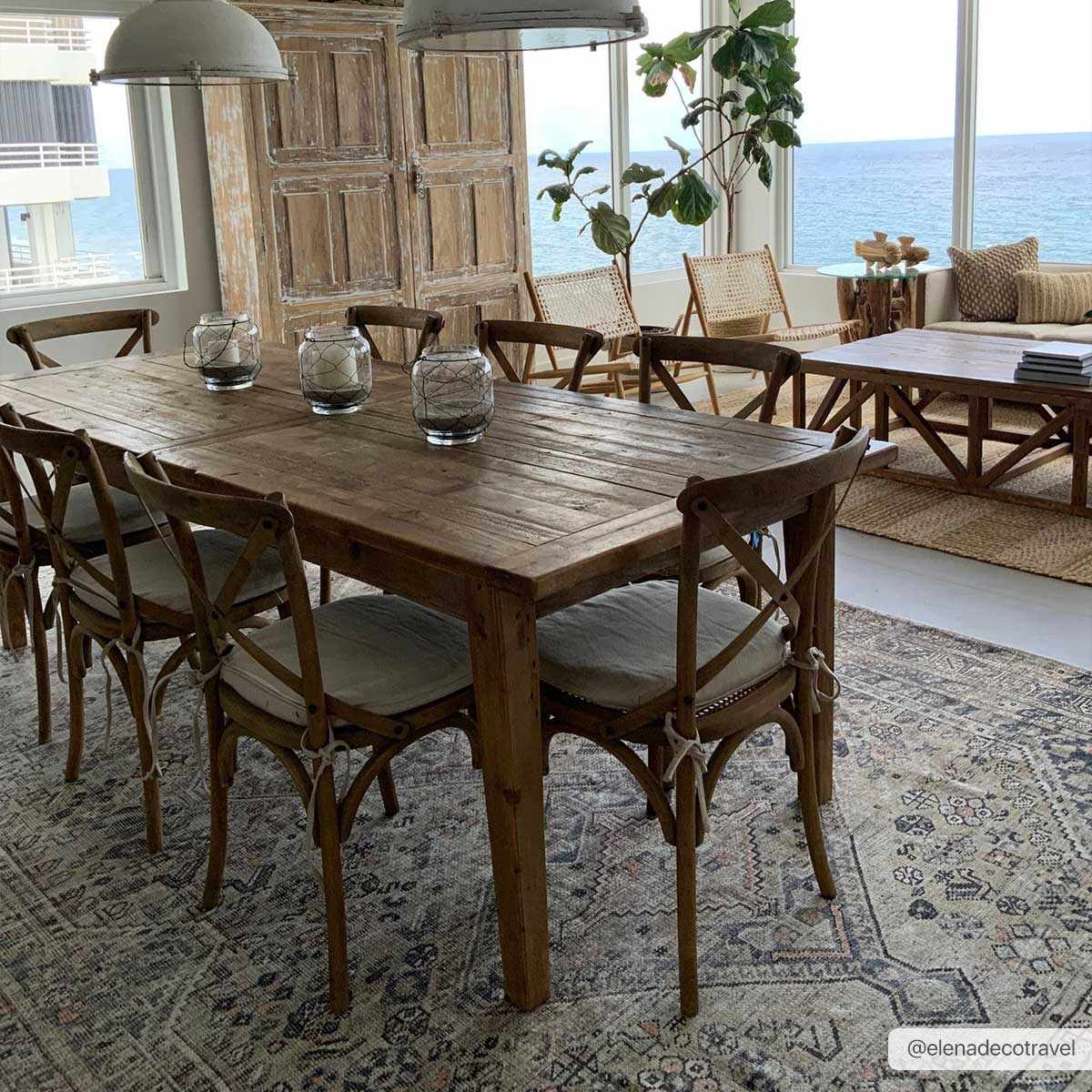 Washable Tan Flat Pile Rug - Cozy Home Decor Accent
