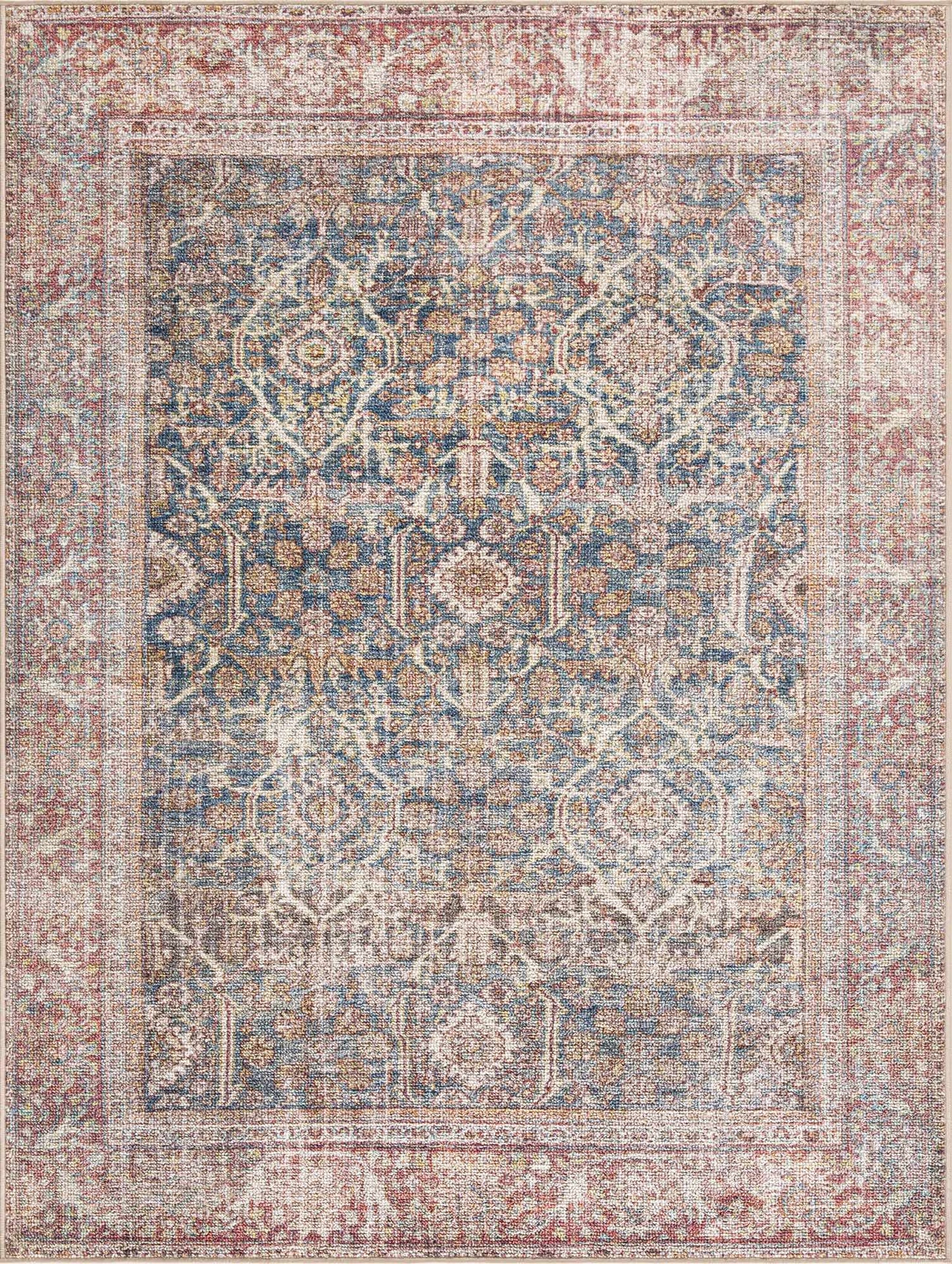 Non-Slip Washable Area Rug - Durable Stylish Home Decor