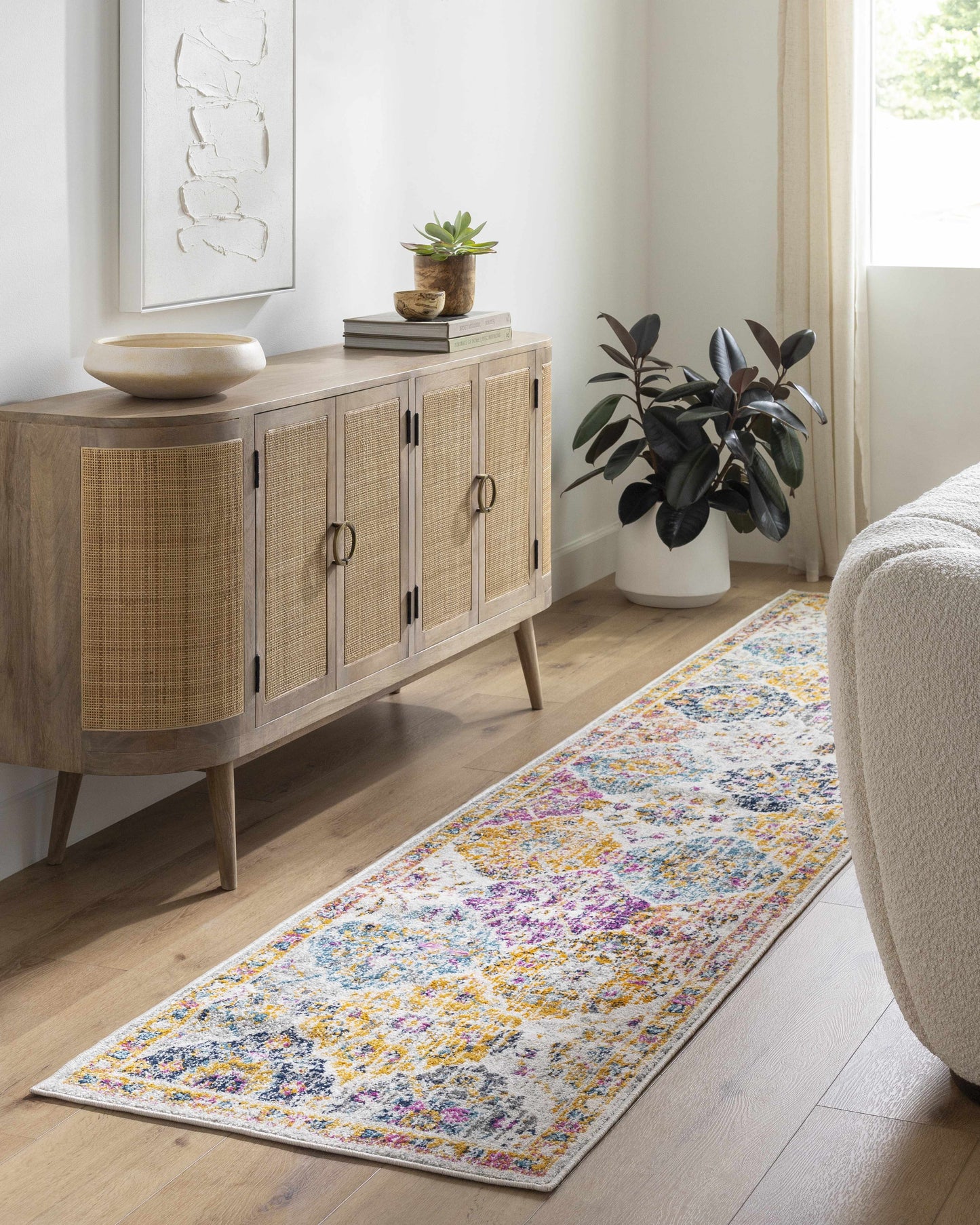 Colorful Area Rug - Living Room Bedroom Playroom Décor