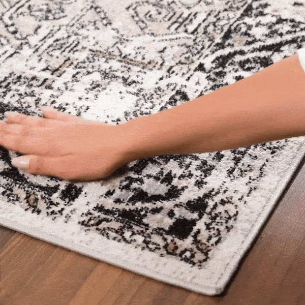 Washable Area Rug - Stylish Durable Easy Clean Rug for Any Room