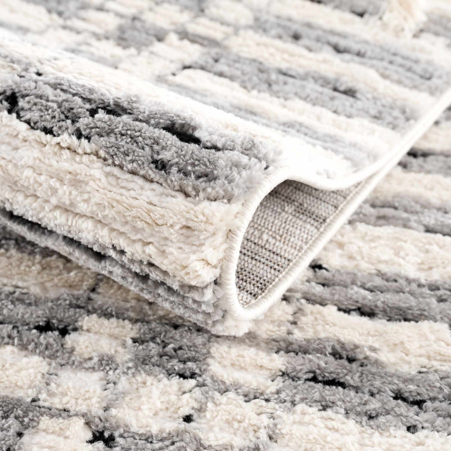 Nava Area Rug - Modern Geometric Living Room or Bedroom Decor
