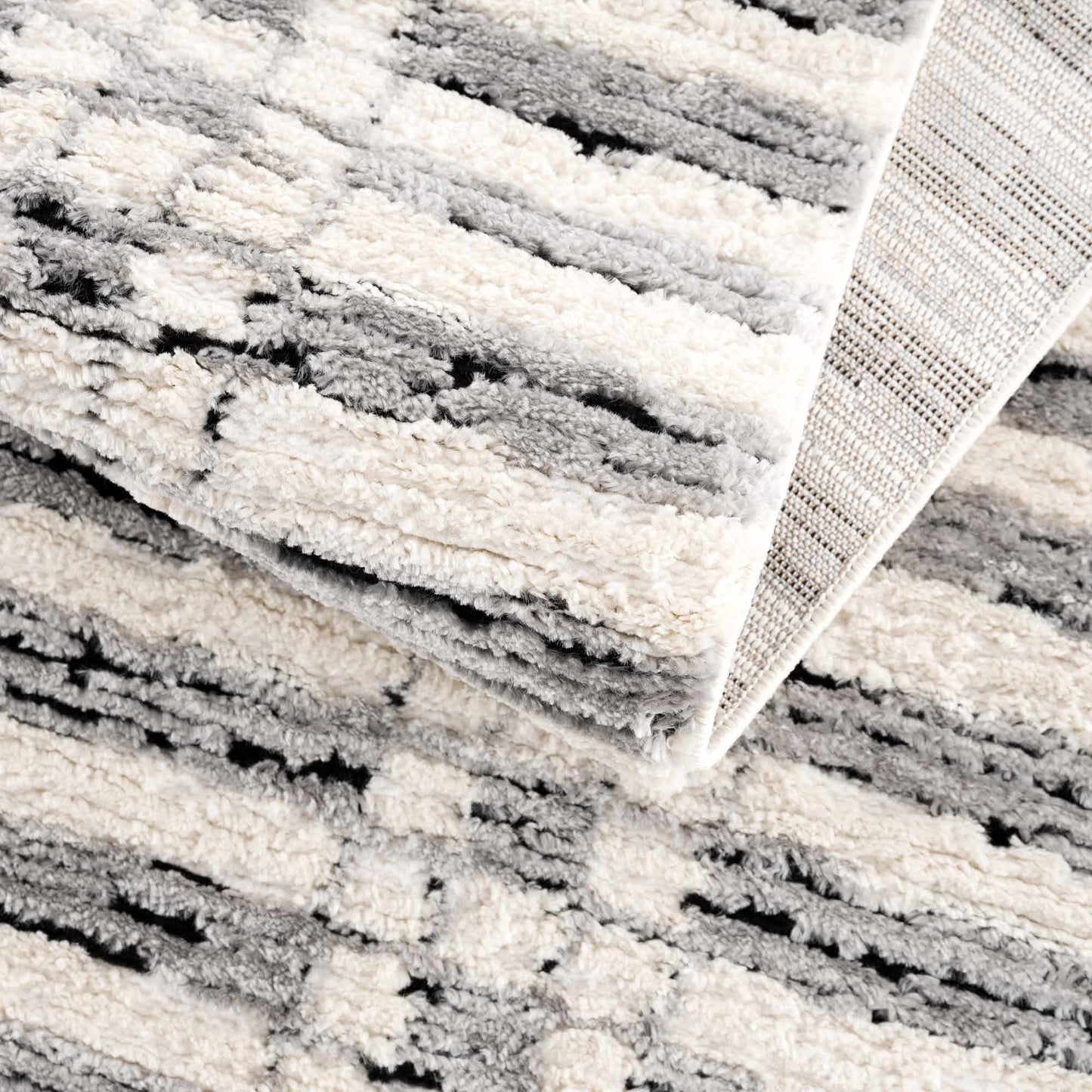 Nava Area Rug - Modern Geometric Living Room or Bedroom Decor