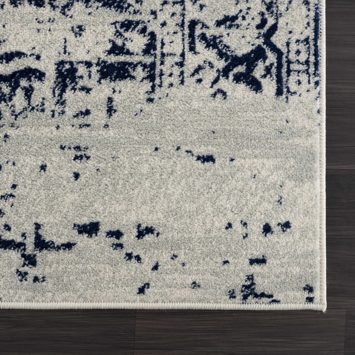Navy Area Rug - Elegant Modern Home Décor Rug