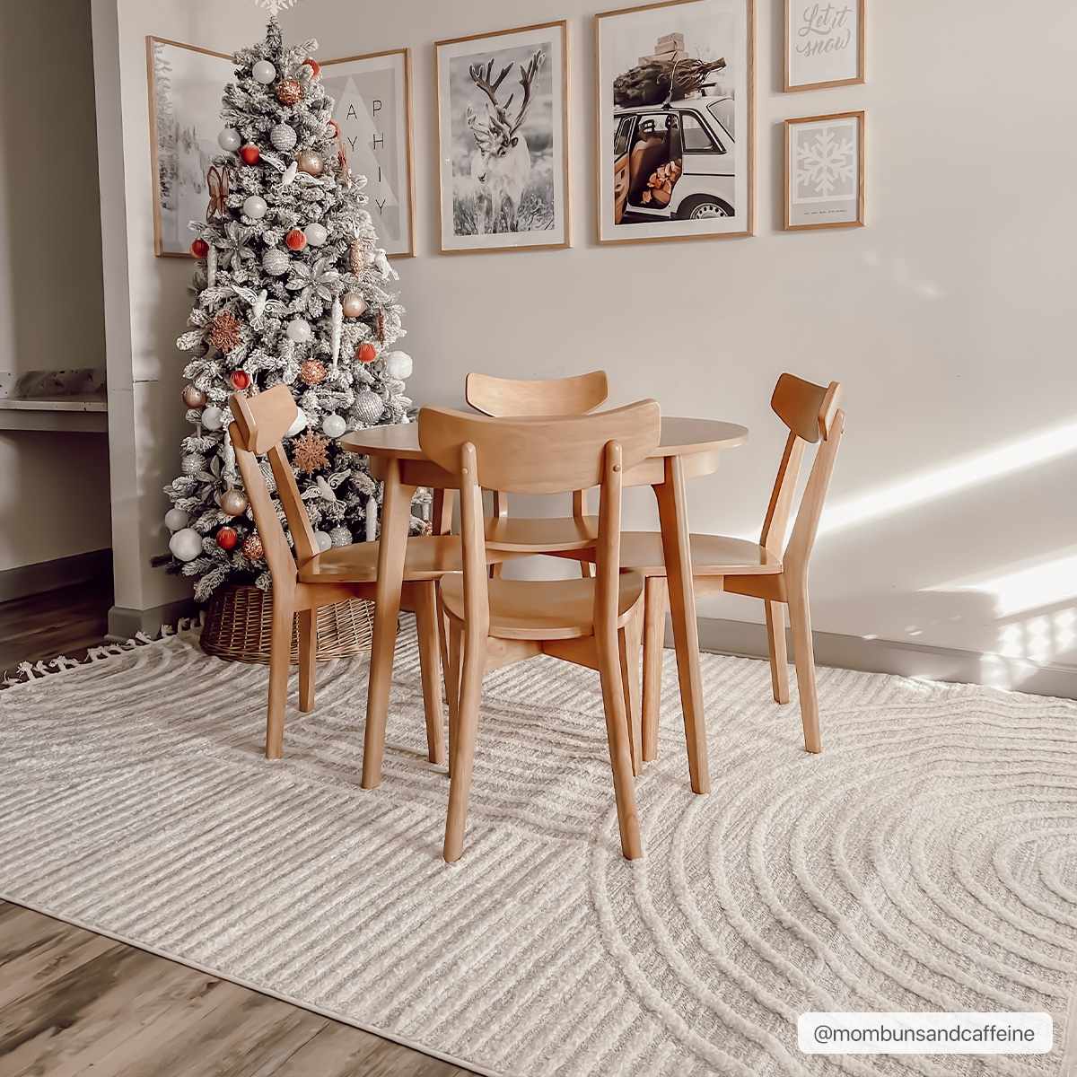 3D Rainbow Tassel Area Rug - Vibrant Home Decor