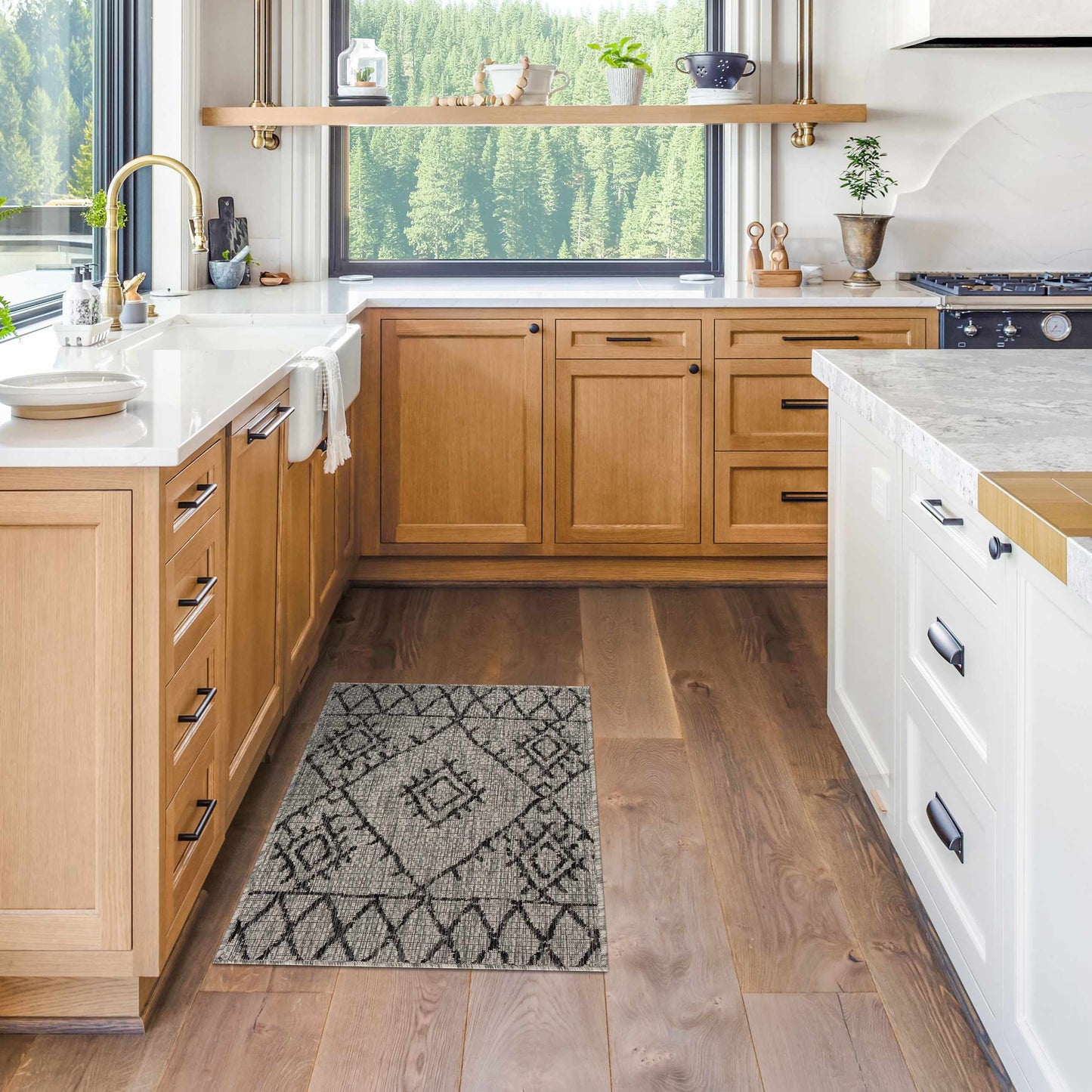 Nordic Area Rug - Stylish Durable Eco-Friendly Home Decor