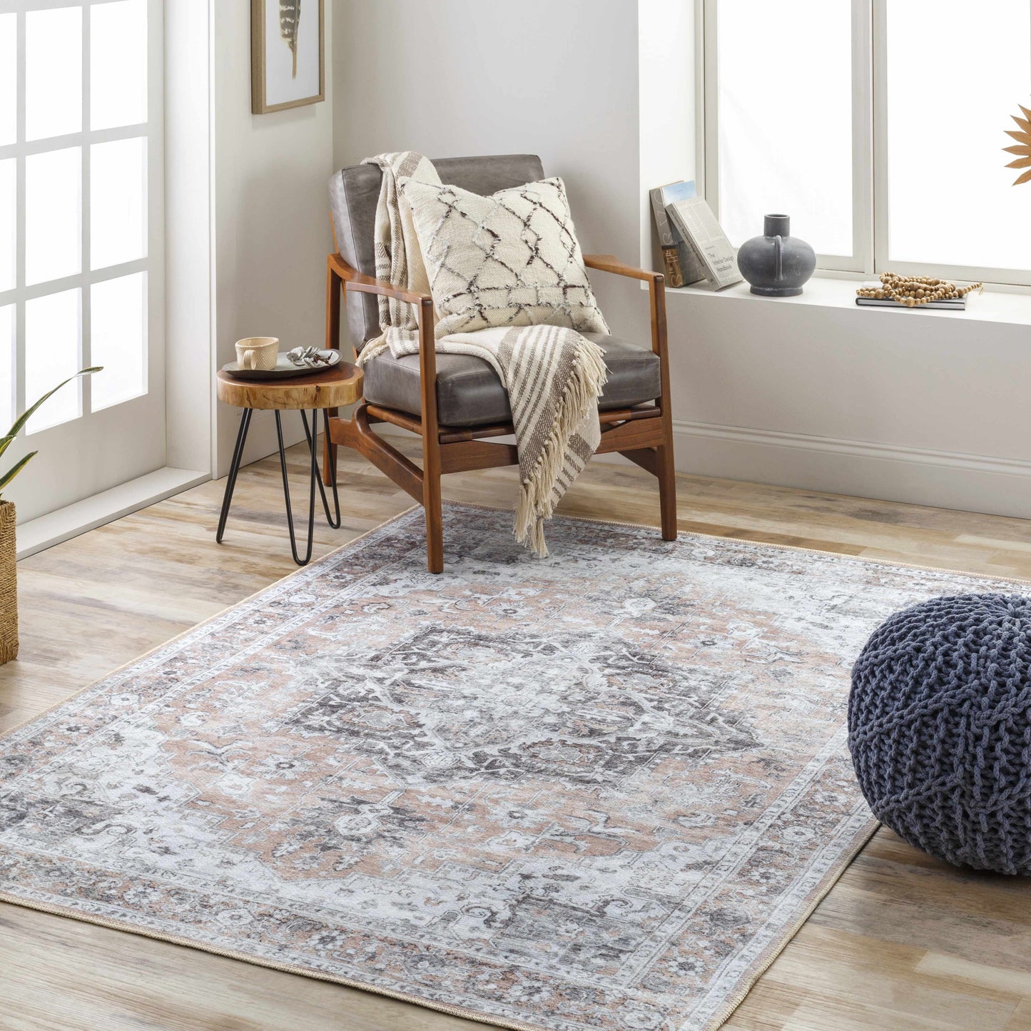 Washable Tumble Dry Rug - Soft Durable Easy Care for Any Room