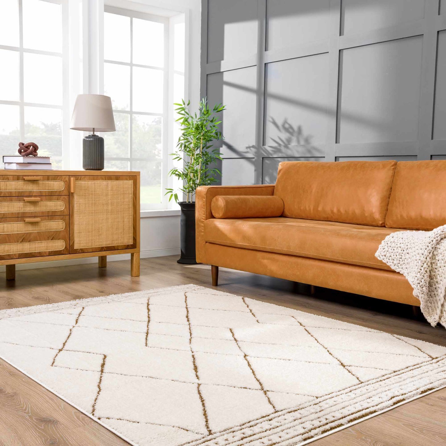 Keone Area Rug - Soft Modern Floor Covering