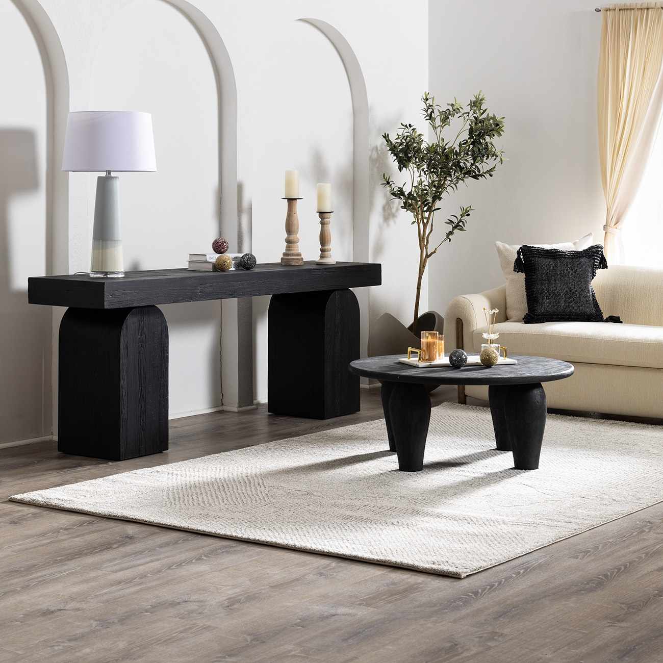 Horsley Area Rug - Elegant Modern Design for Living Room and Bedroom