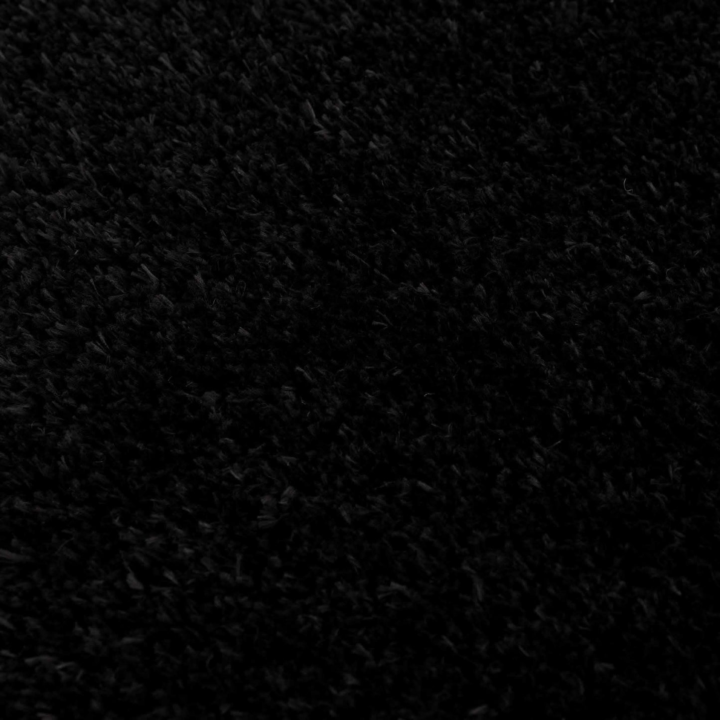 Washable Black Shag Rug - Cozy Home Decor Accent