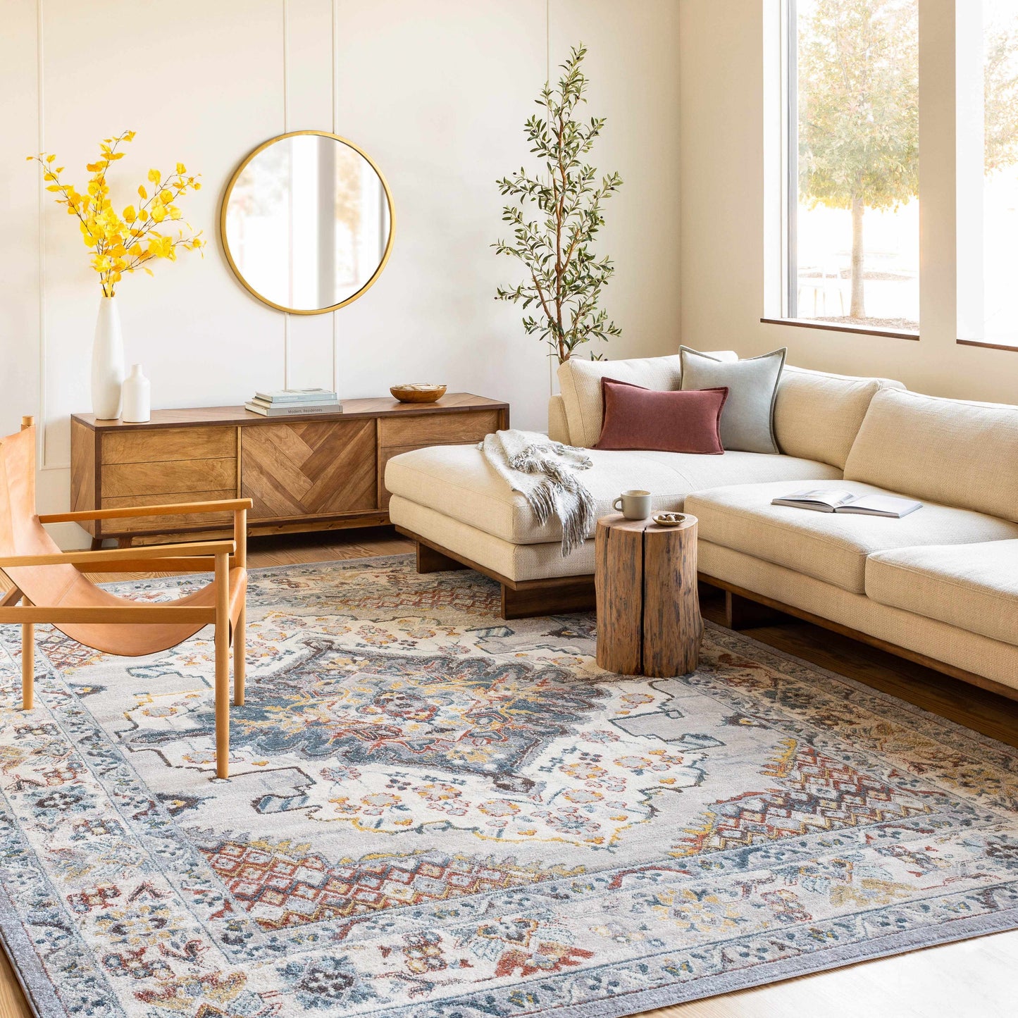 Modern Area Rug - Soft Durable Home Décor