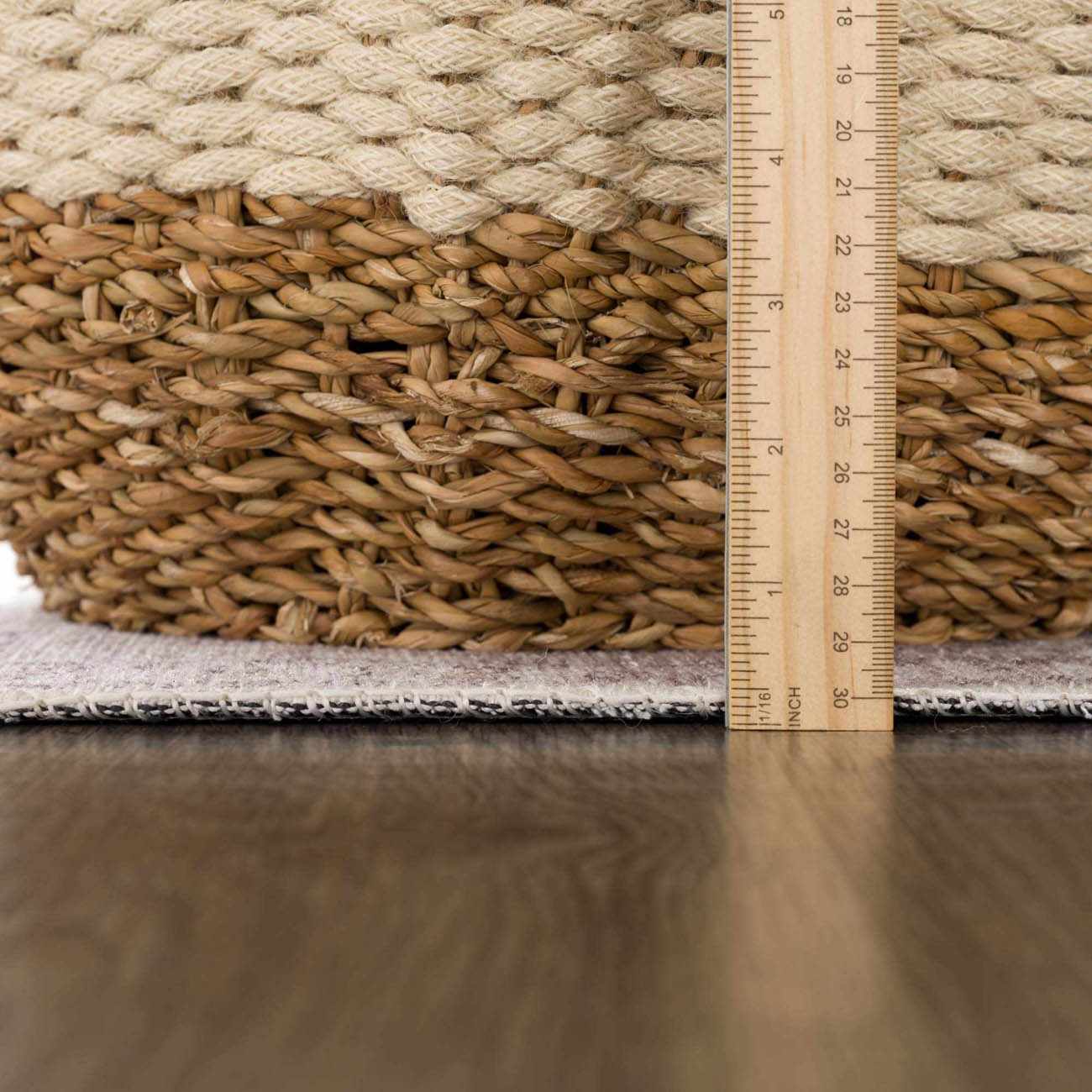 Washable Cream Area Rug - Soft Stylish Home Decor