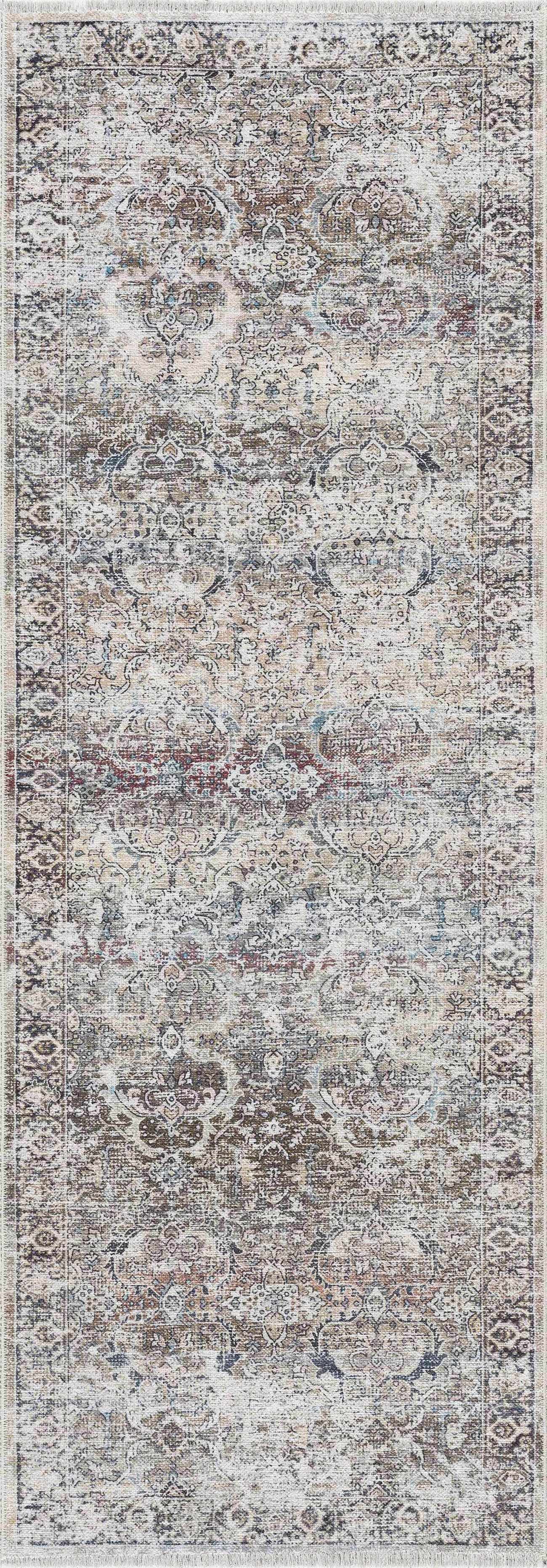 Olive Area Rug - Washable Soft Stylish Home Decor