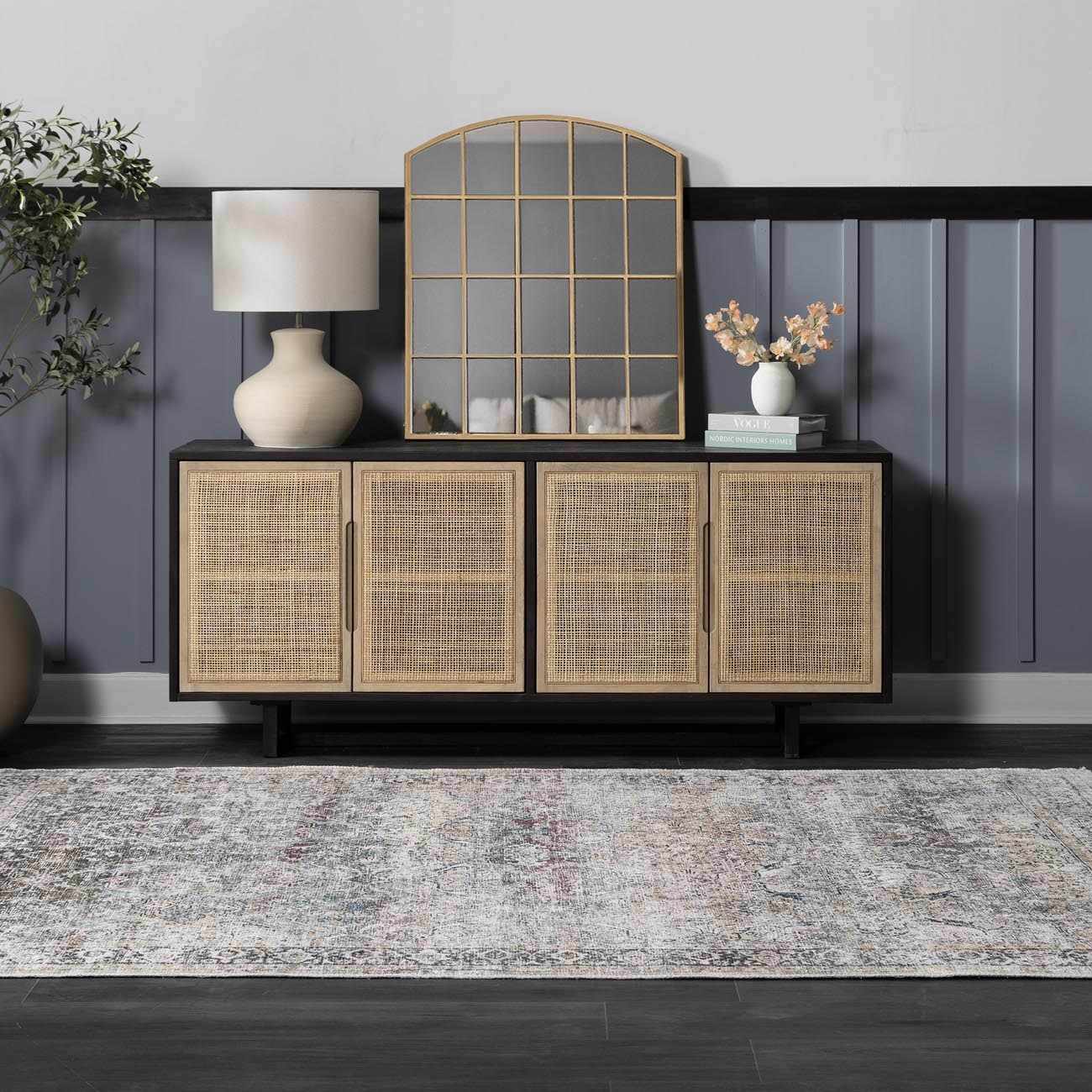 Olive Area Rug - Washable Soft Stylish Home Decor