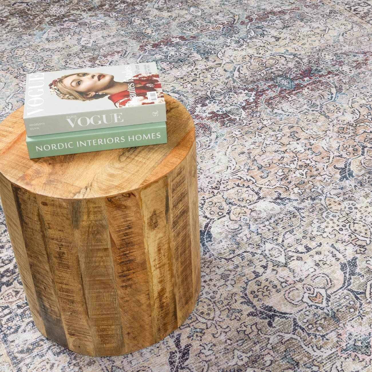 Olive Area Rug - Washable Soft Stylish Home Decor