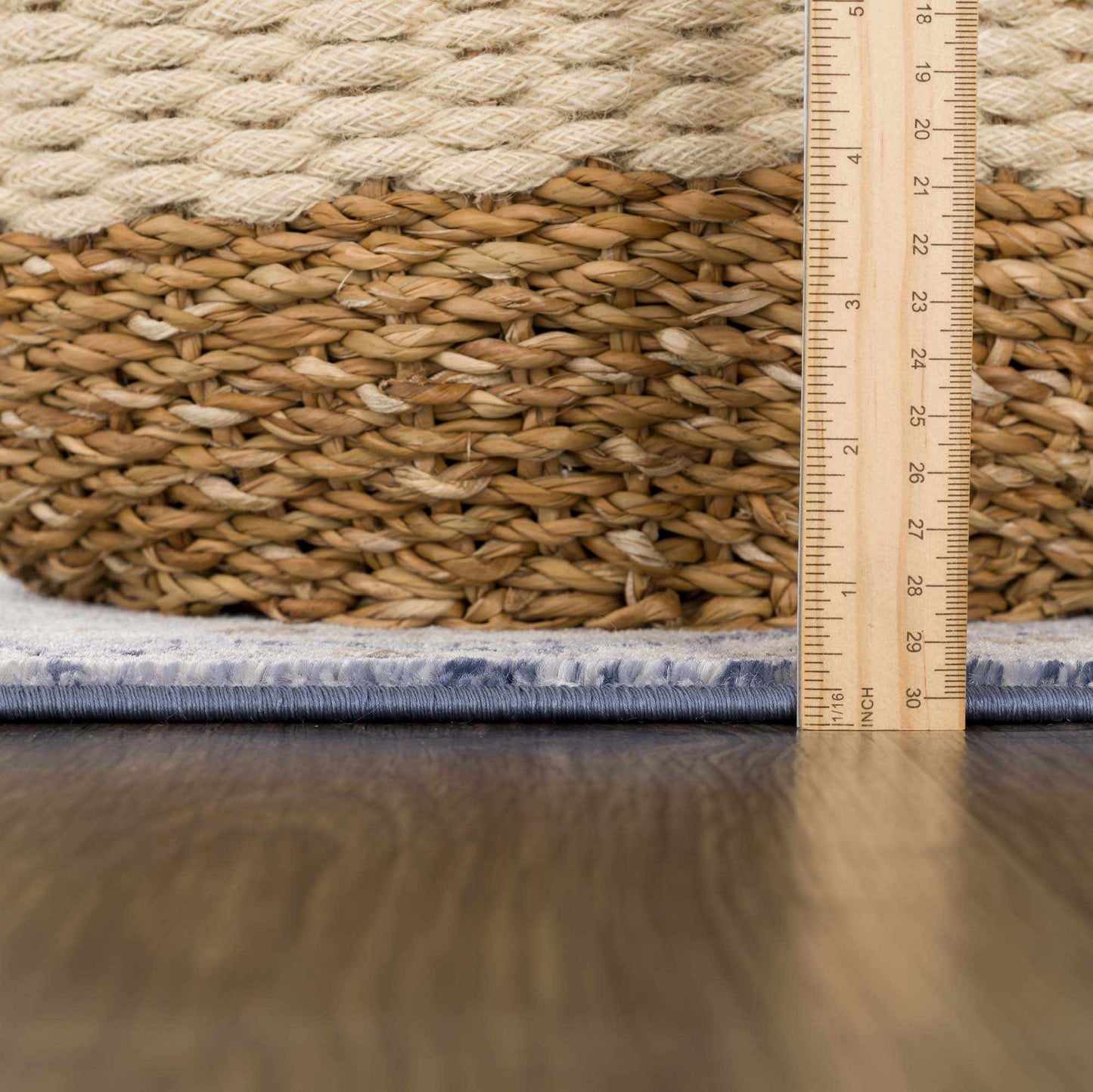 Blue Area Rug - Parkerfield Collection Soft Home Decor