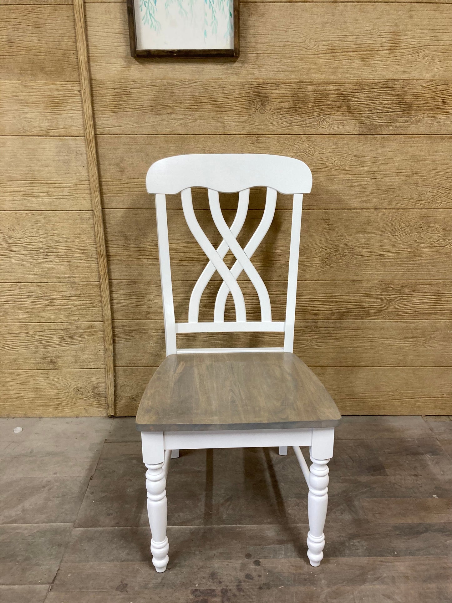 Lattice Chair For Dining Tables Modern Sturdy Wood Seat Stainable Finish