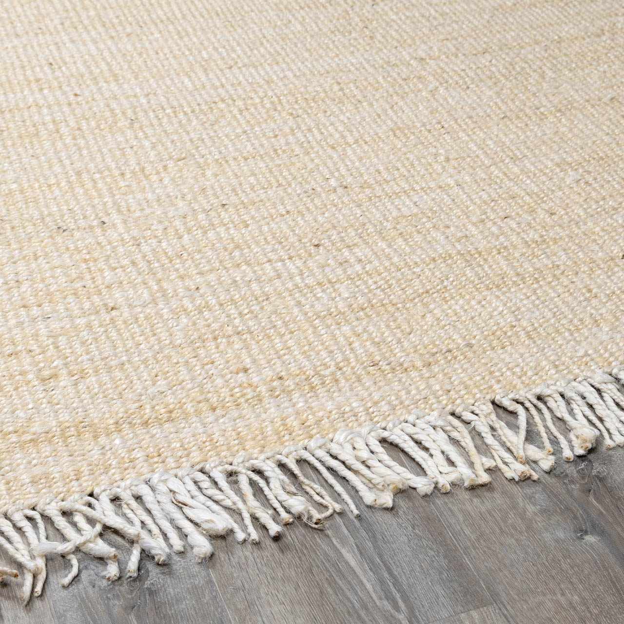 Iantha Jute Area Rug - Eco-Friendly Natural Fiber Floor Decor