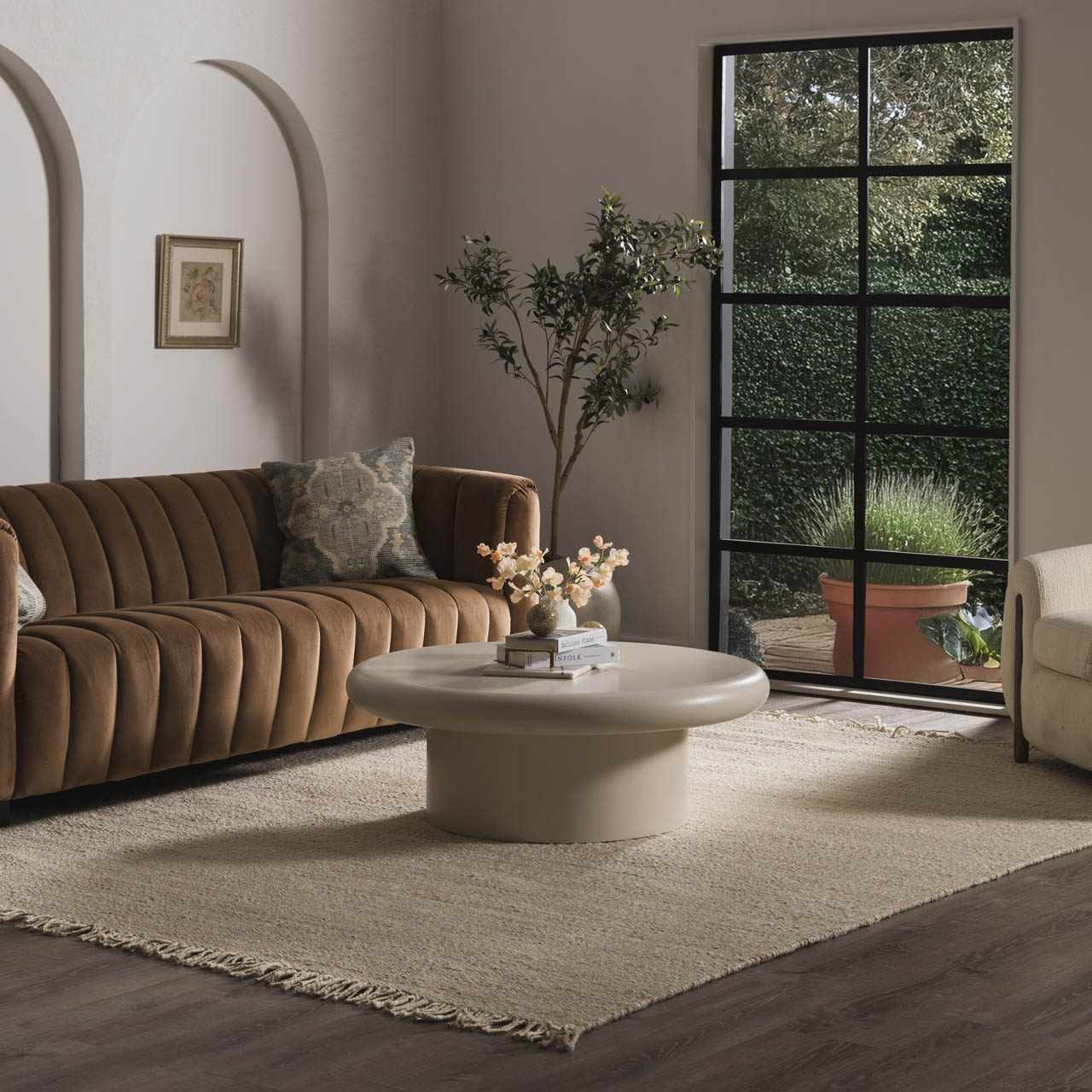 Iantha Jute Area Rug - Eco-Friendly Natural Fiber Floor Decor