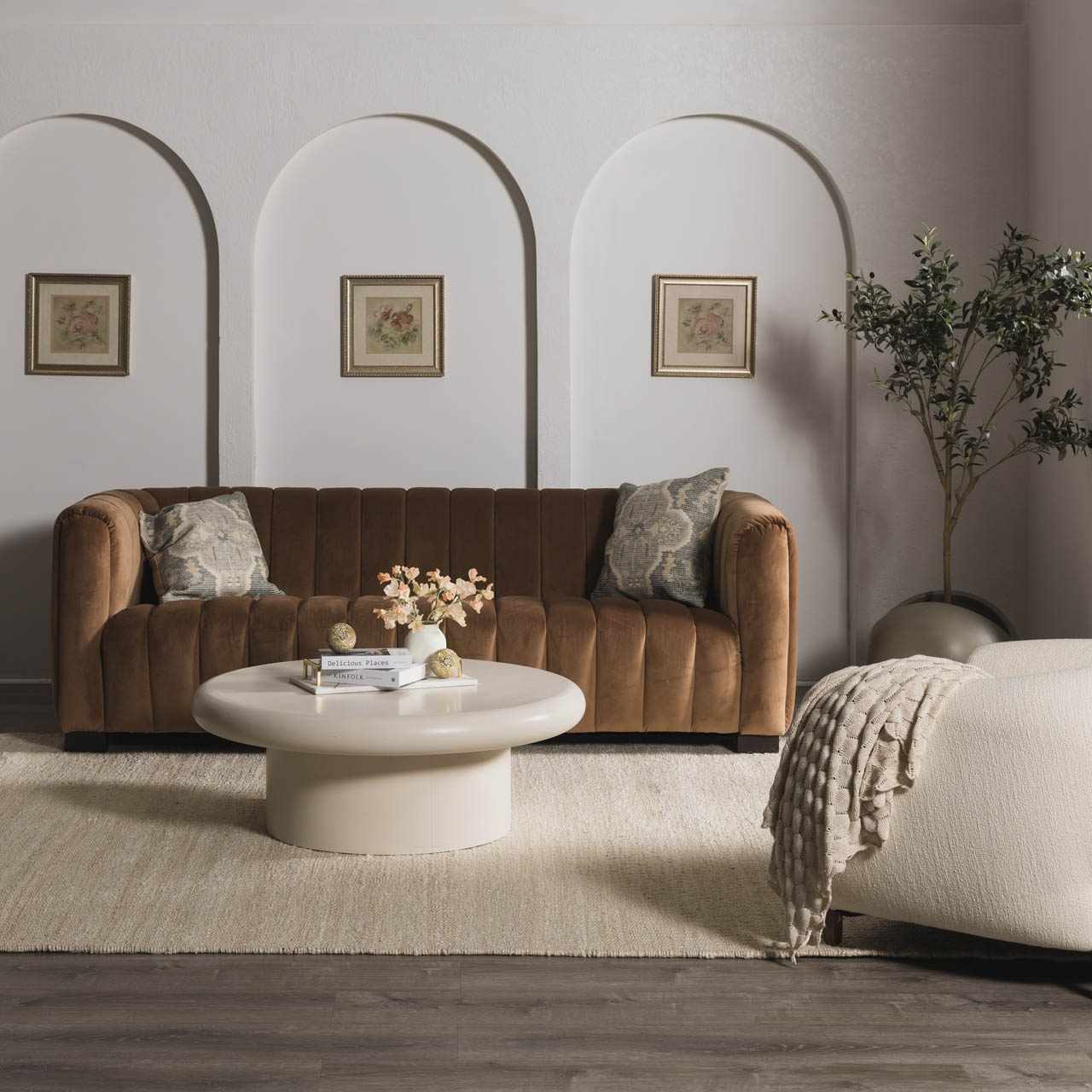 Iantha Jute Area Rug - Eco-Friendly Natural Fiber Floor Decor