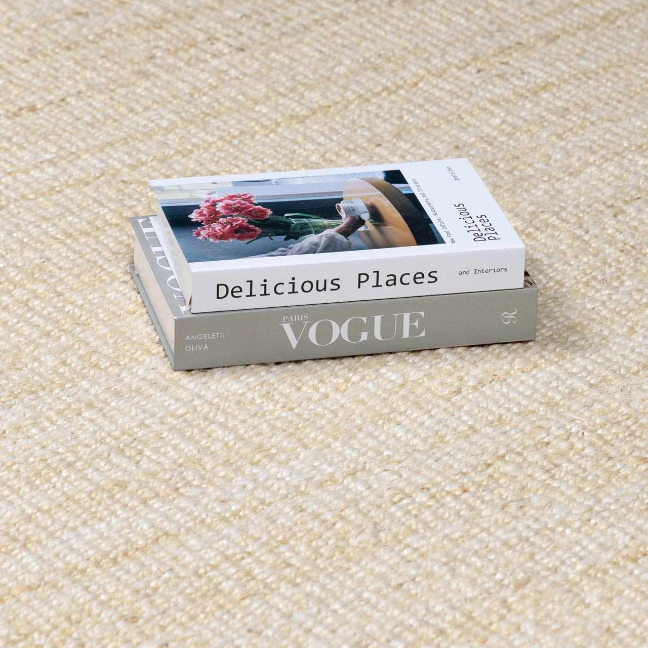 Iantha Jute Area Rug - Eco-Friendly Natural Fiber Floor Decor