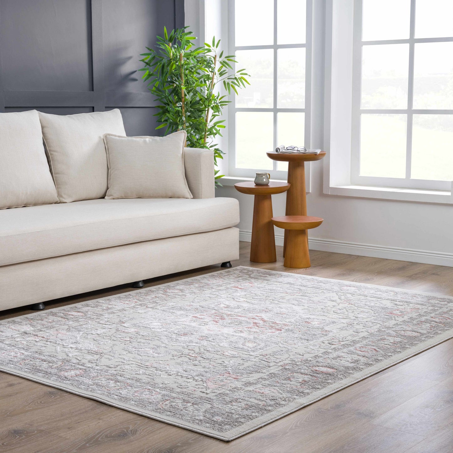 Geometric Area Rug - Elegant Modern Home Decor