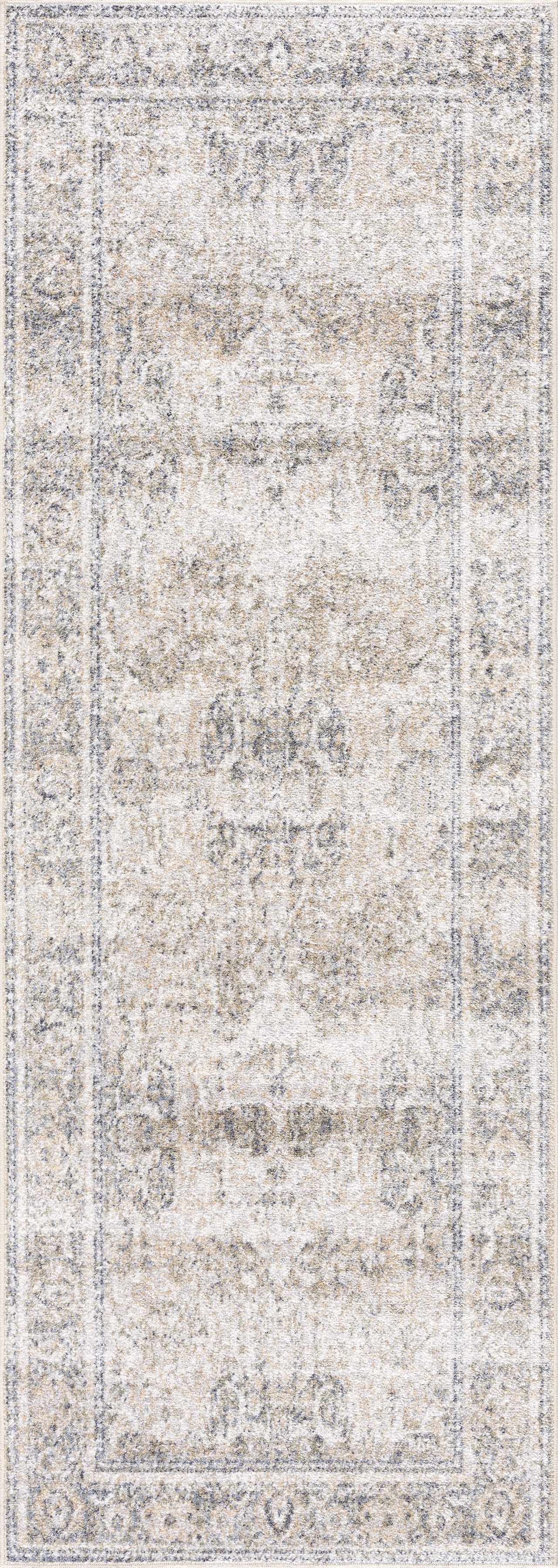 Washable Flat Pile Area Rug - Soft Durable Stylish Rug for Any Room