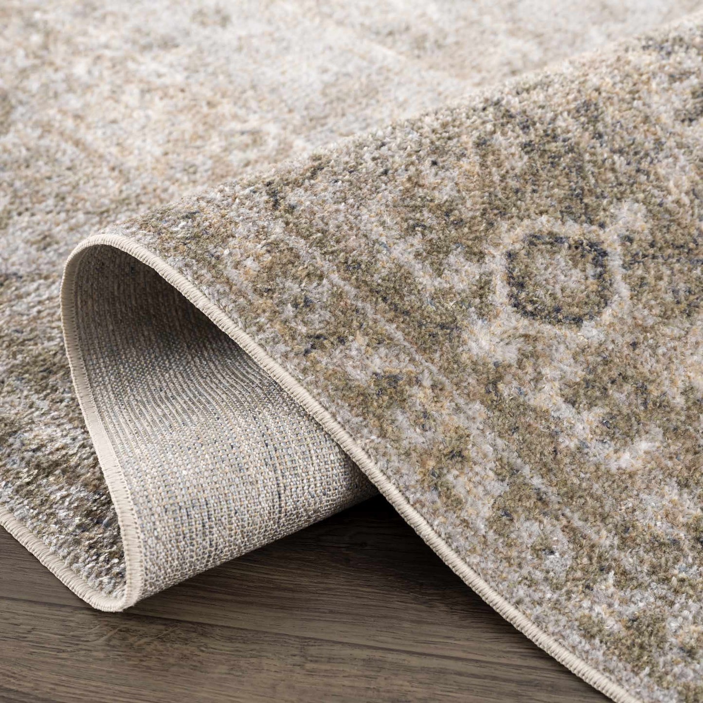 Gael Design Washable Flat Pile Rug - Stylish Modern Home Decor