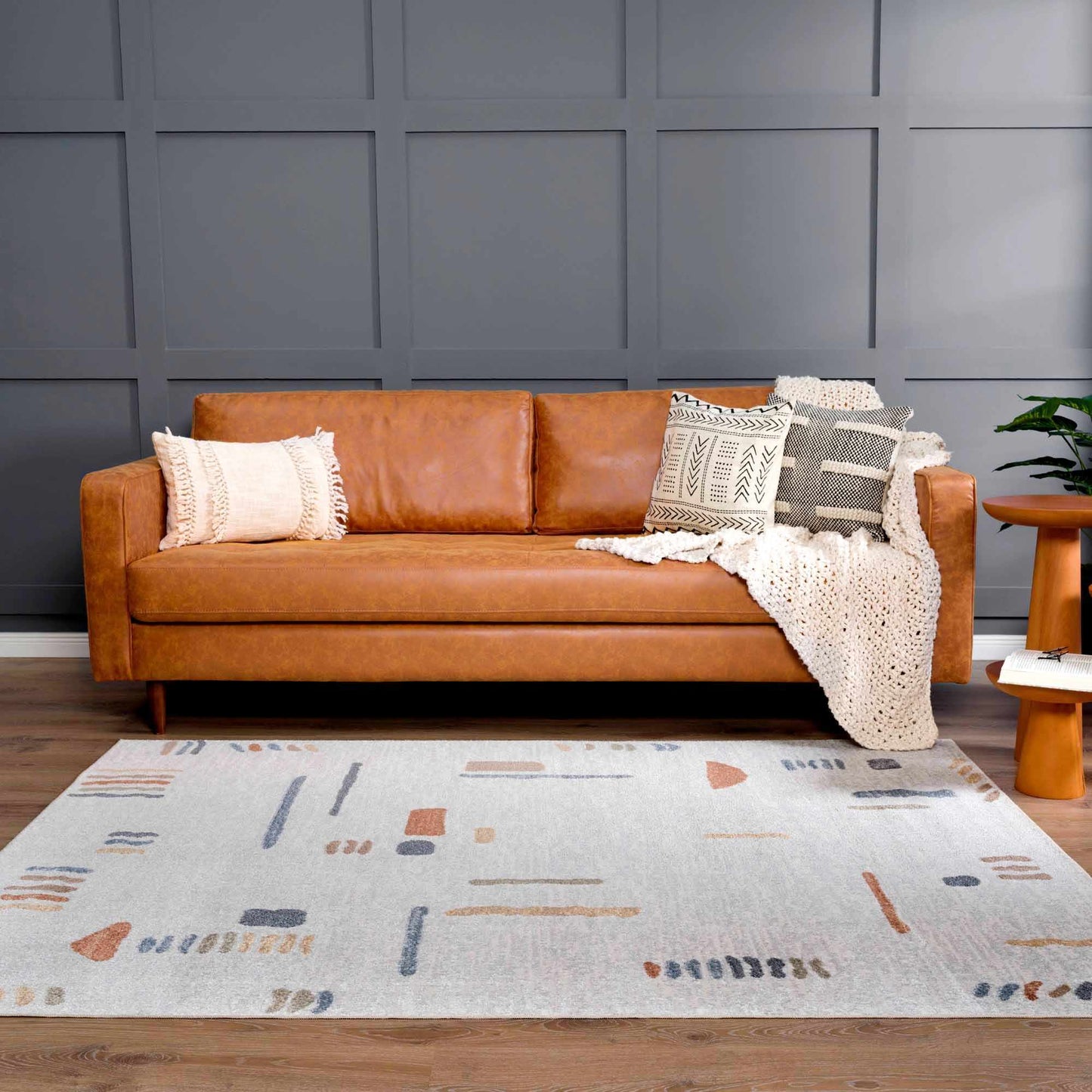 Washable Area Rug - Modern Stylish Durable Easy to Clean