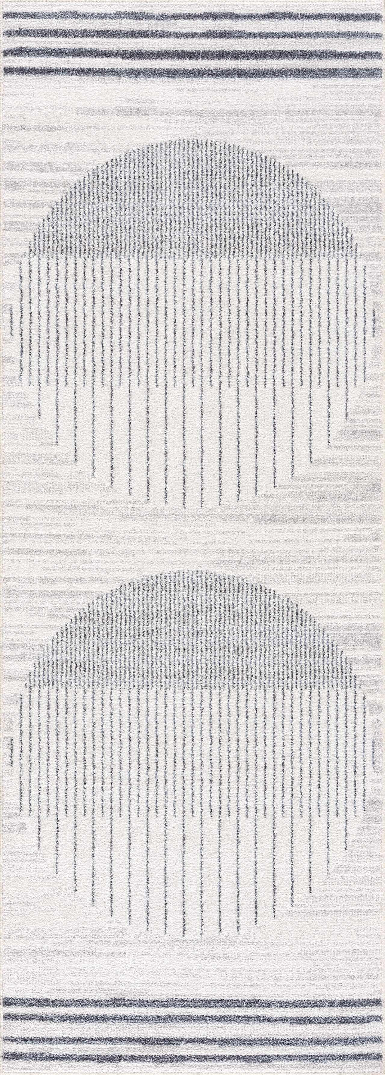 Thad Washable Area Rug - Soft Durable Stylish Floor Covering