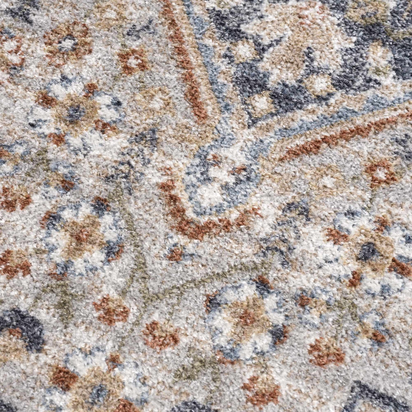 Washable Flat Pile Area Rug - Stylish Easy to Clean