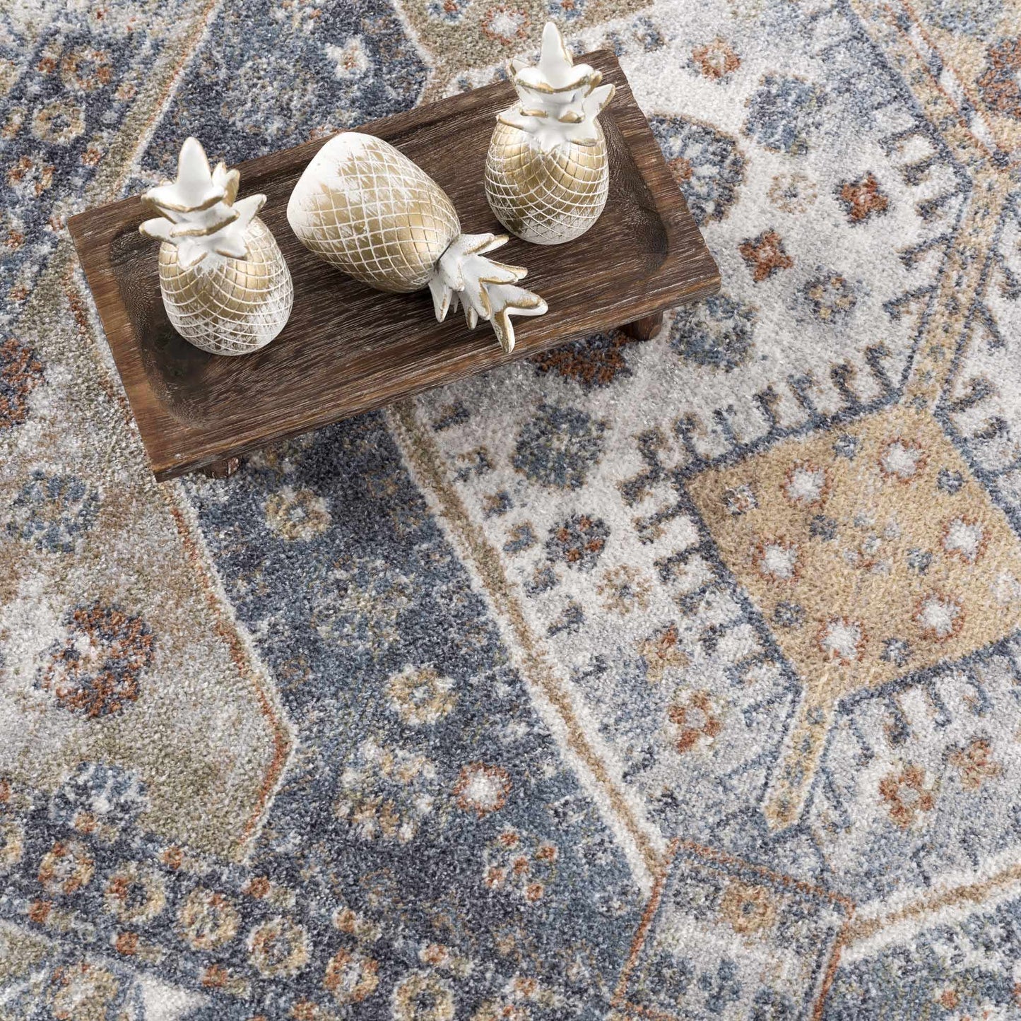 Washable Flat Pile Area Rug - Soft Durable Stylish Home Decor
