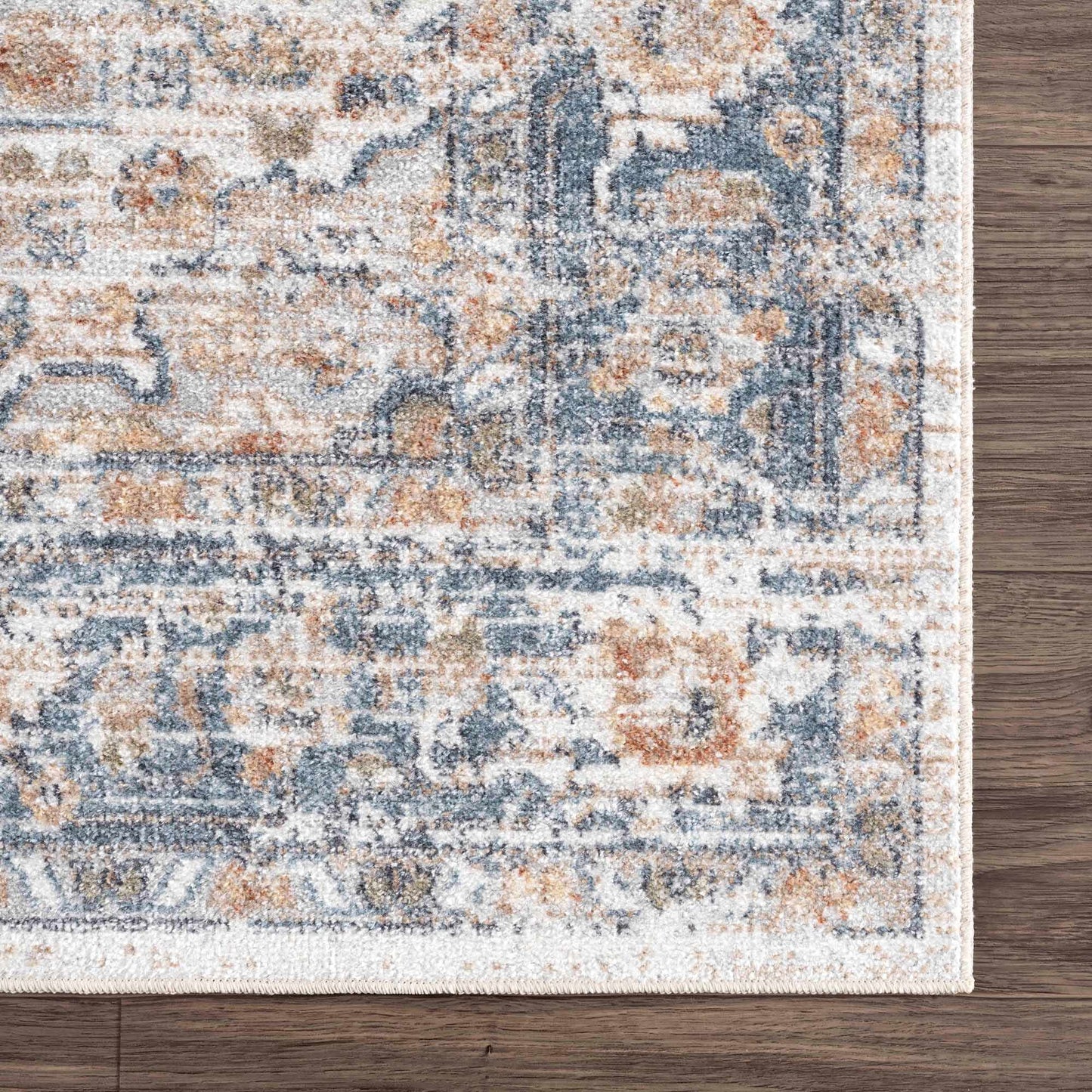 Washable Flat Pile Area Rug - Soft Durable Stylish Home Decor