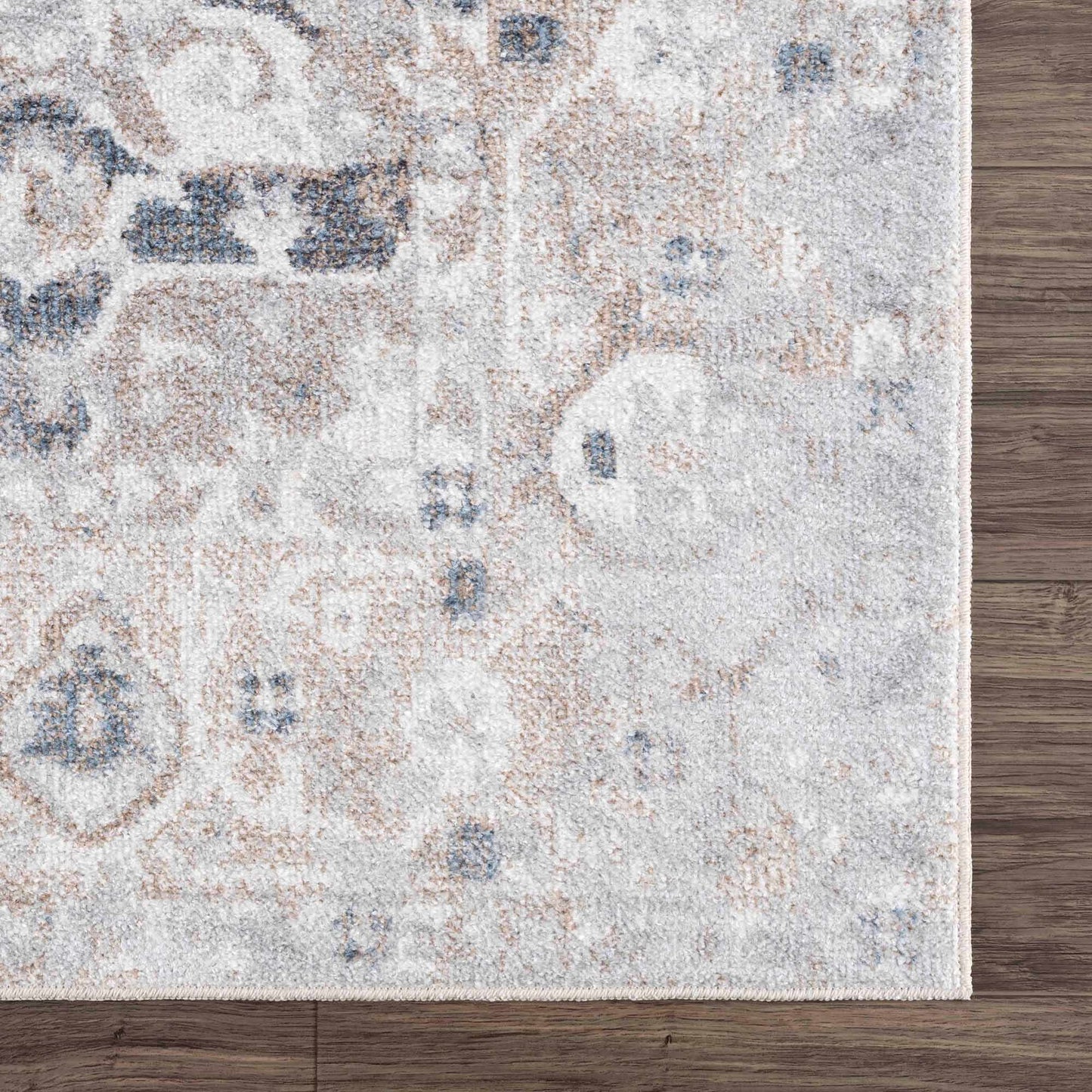 Washable Flat Pile Area Rug - Soft Durable Home Decor