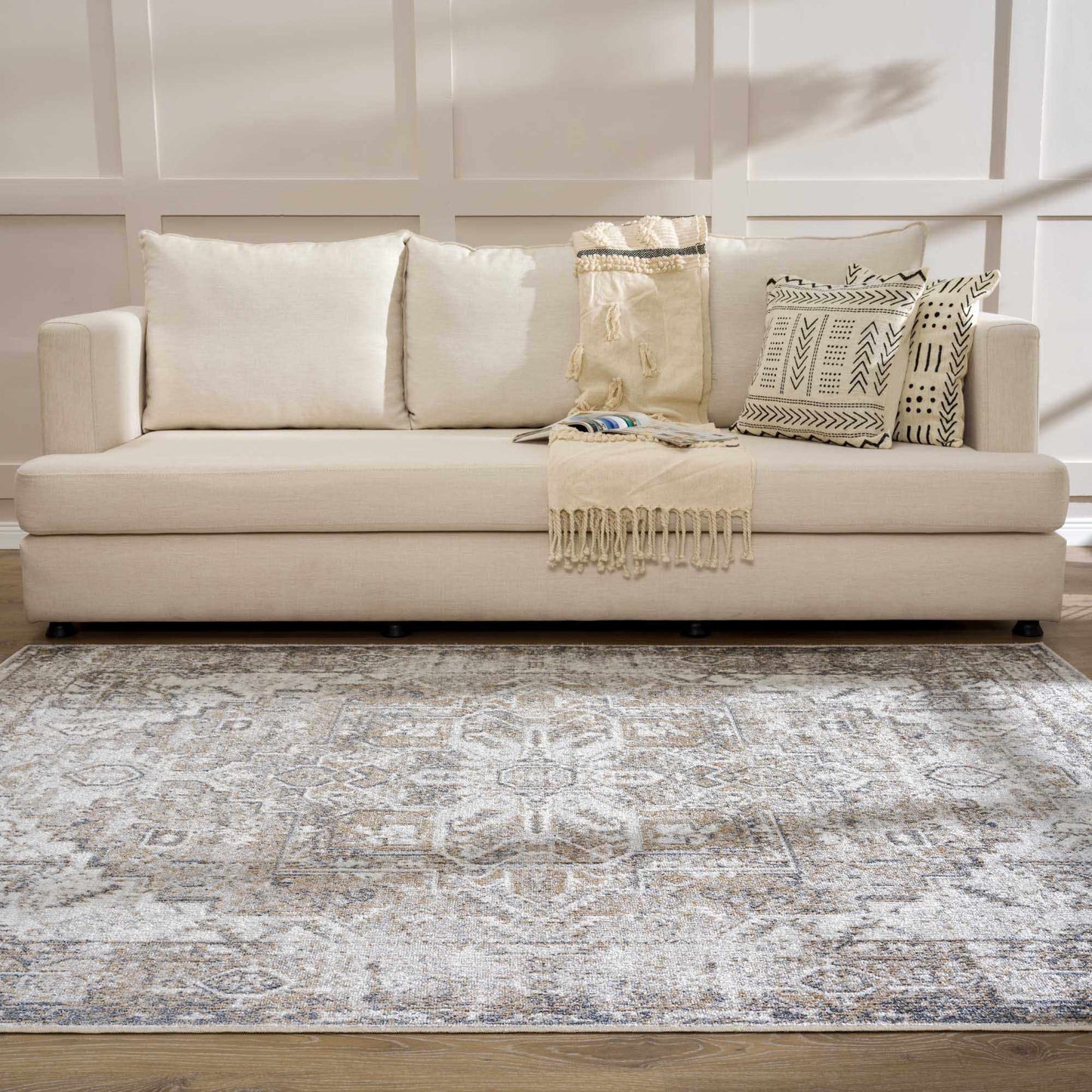 Hera Washable Area Rug - Soft Stylish Floor Decor