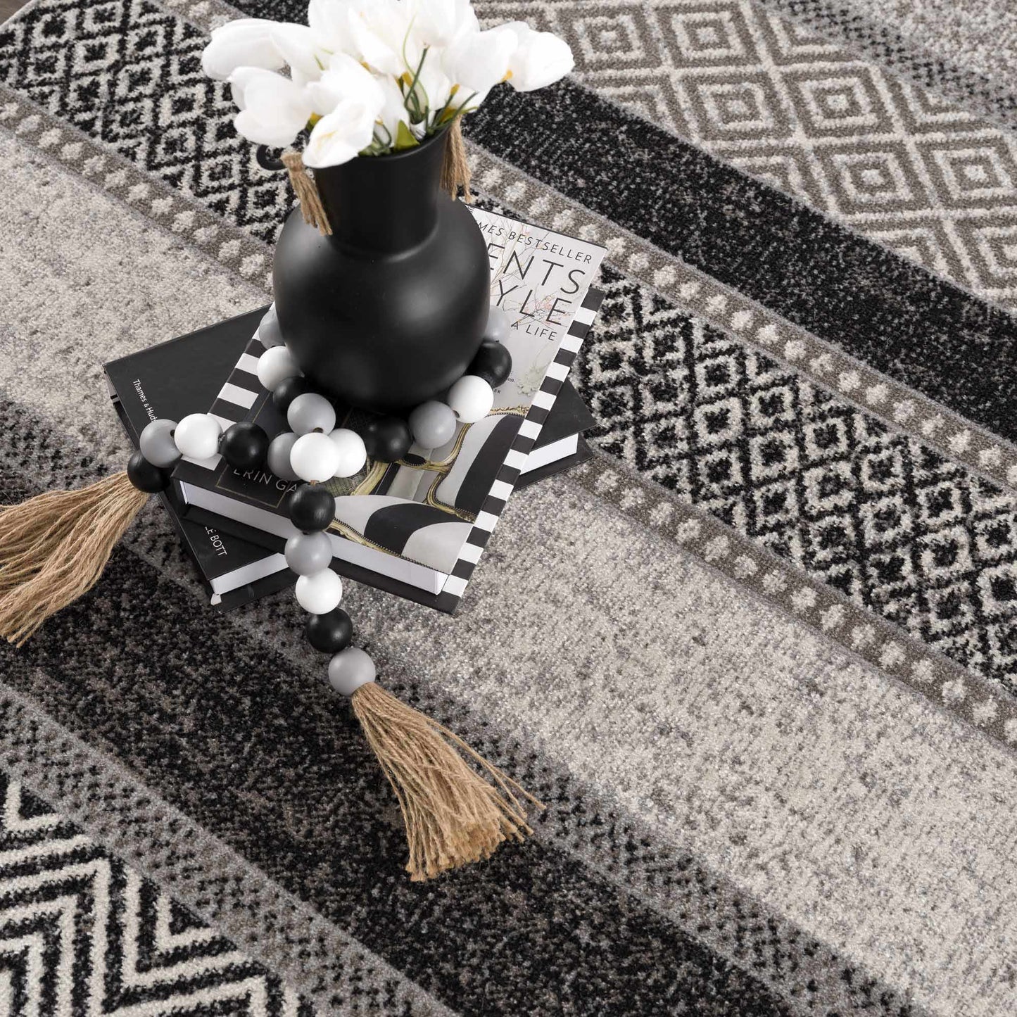 Middlestown Washable Area Rug - Stylish Durable Easy Clean Rug for Any Room